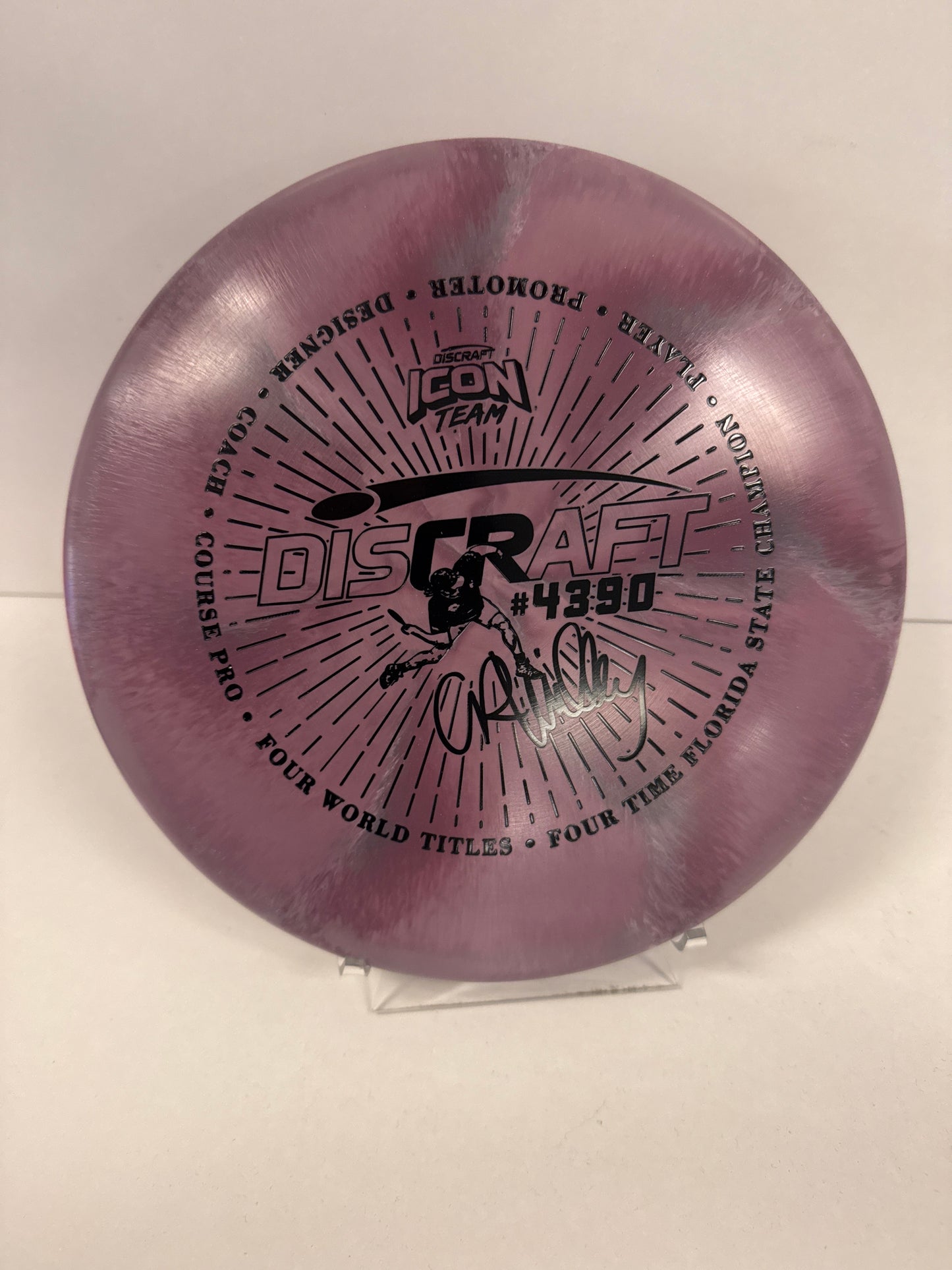 Discraft CR Willey Tour Series Icon Team Stamped Recycled ESP Buzz