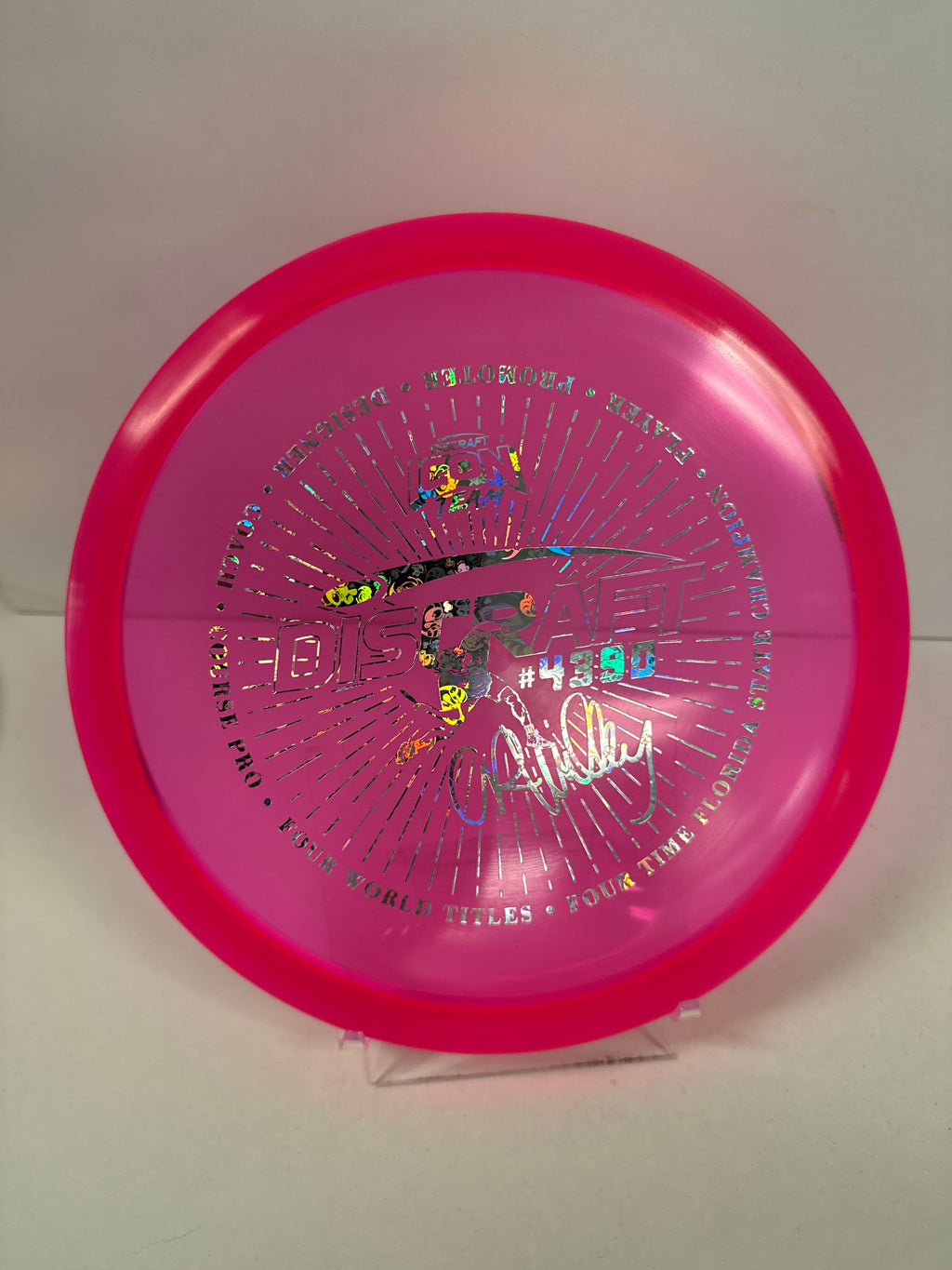 Discraft CR Willey Tour Series Icon Team Crystal Flex Buzz