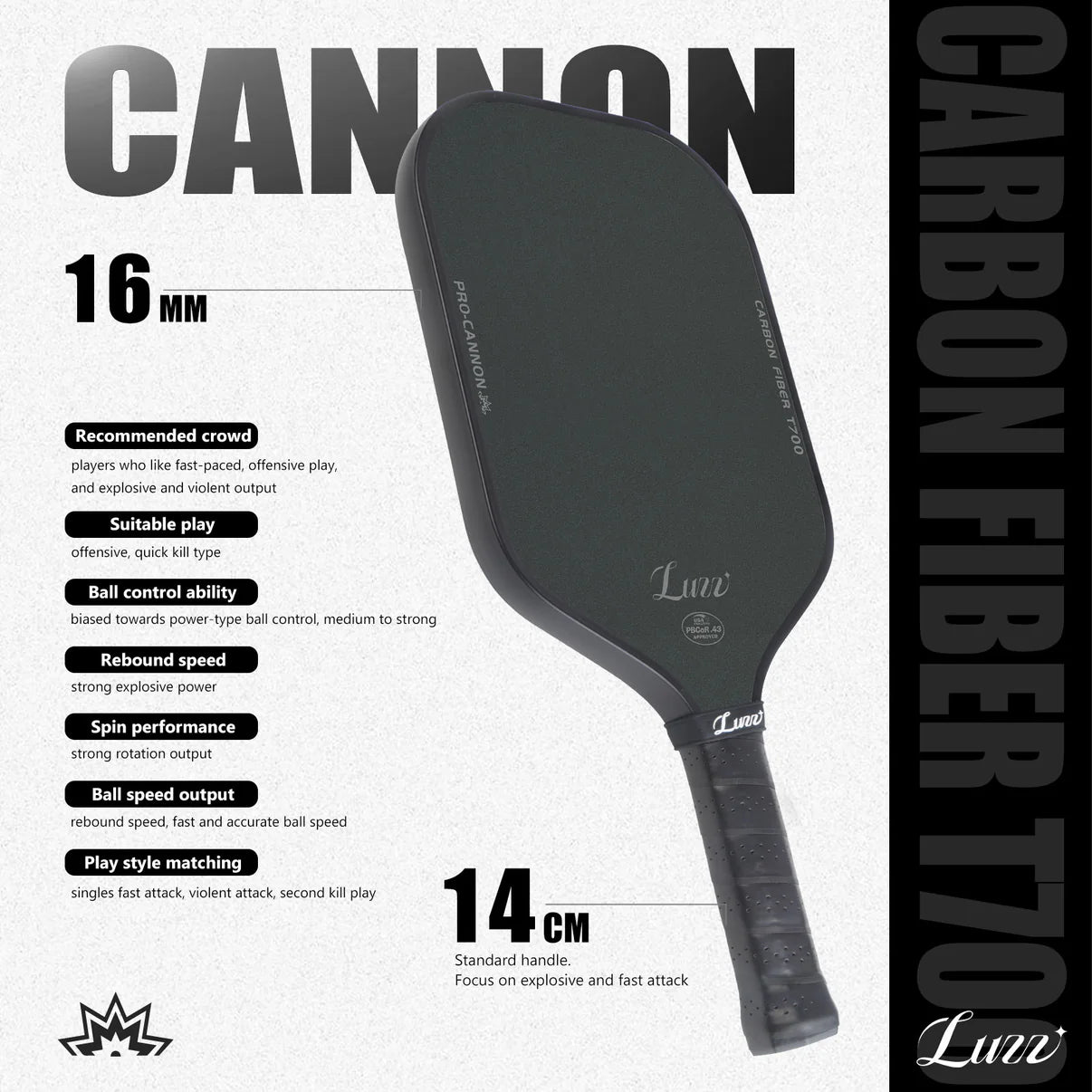 Luzz Cannon Paddle