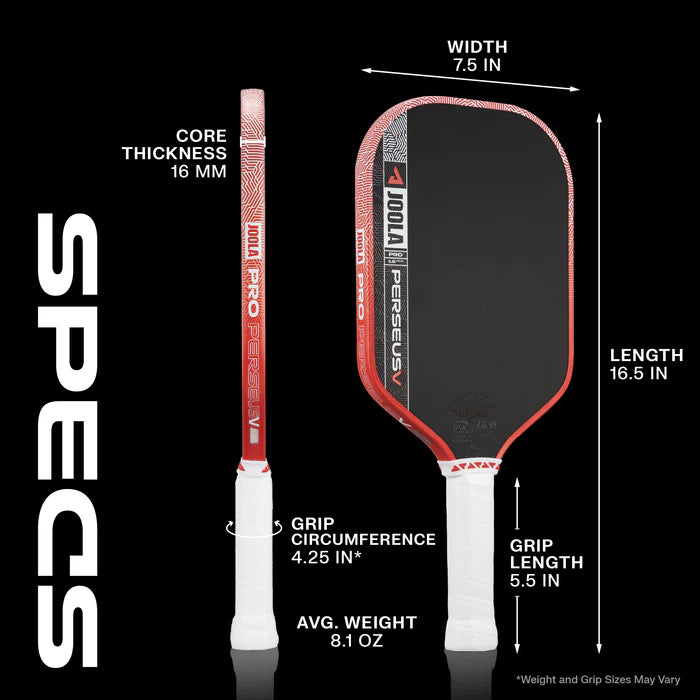 Joola Ben Johns Pro V Perseus Paddle  16 mm
