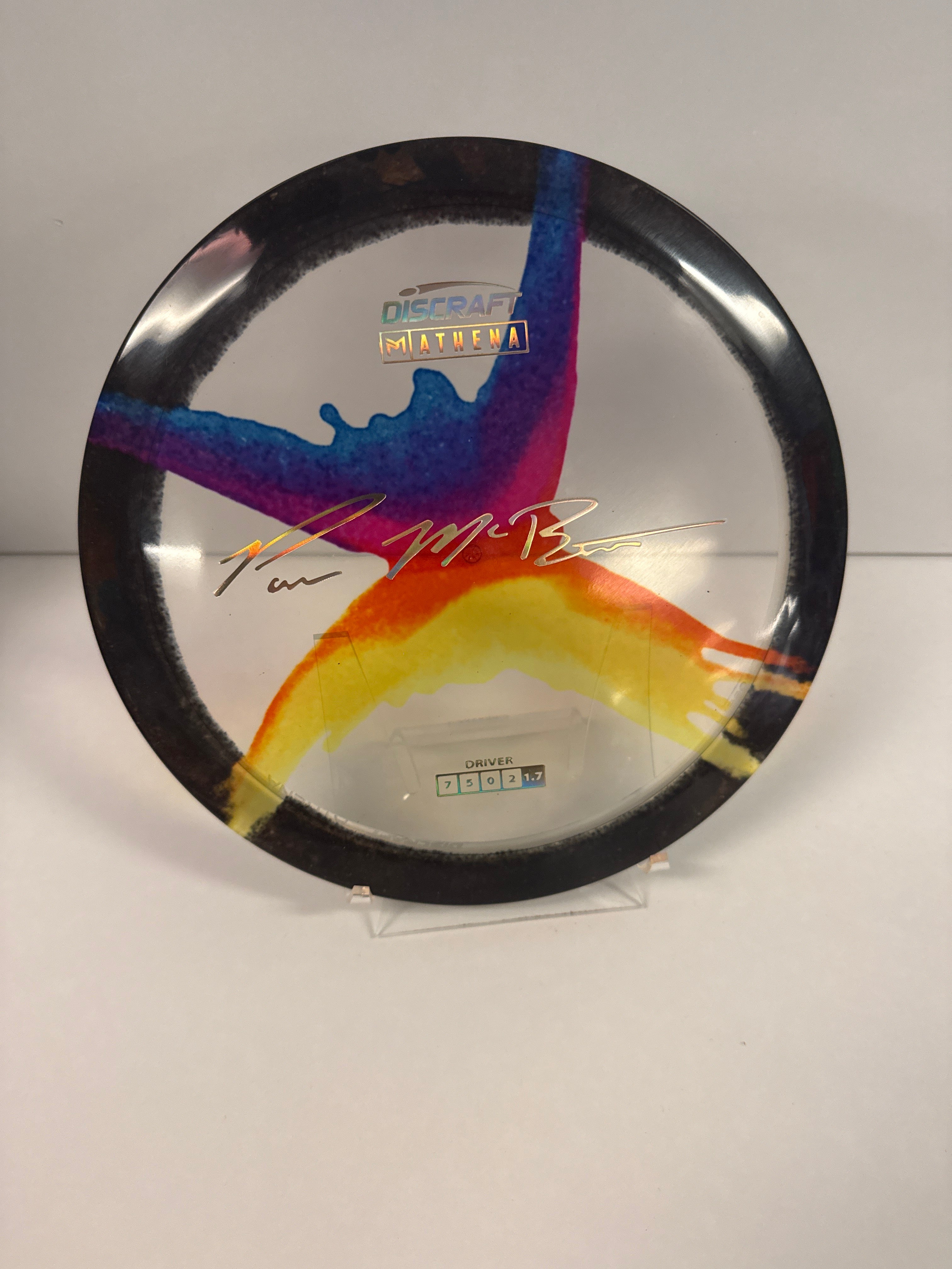 Discraft Paul McBeth Fly Dye Athena