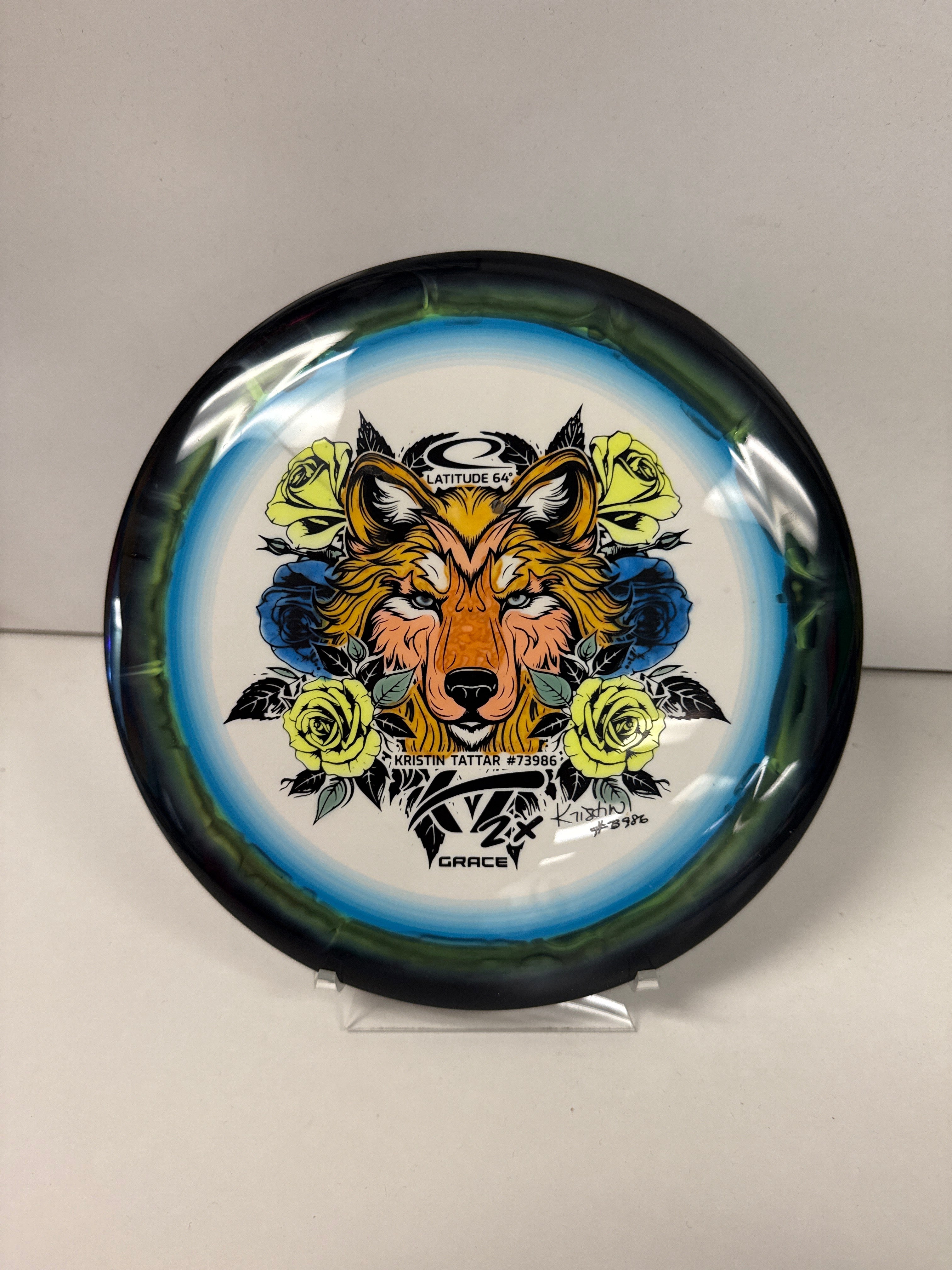 Dyed Latitude 64 Kristan Tattar  2x’s Grace