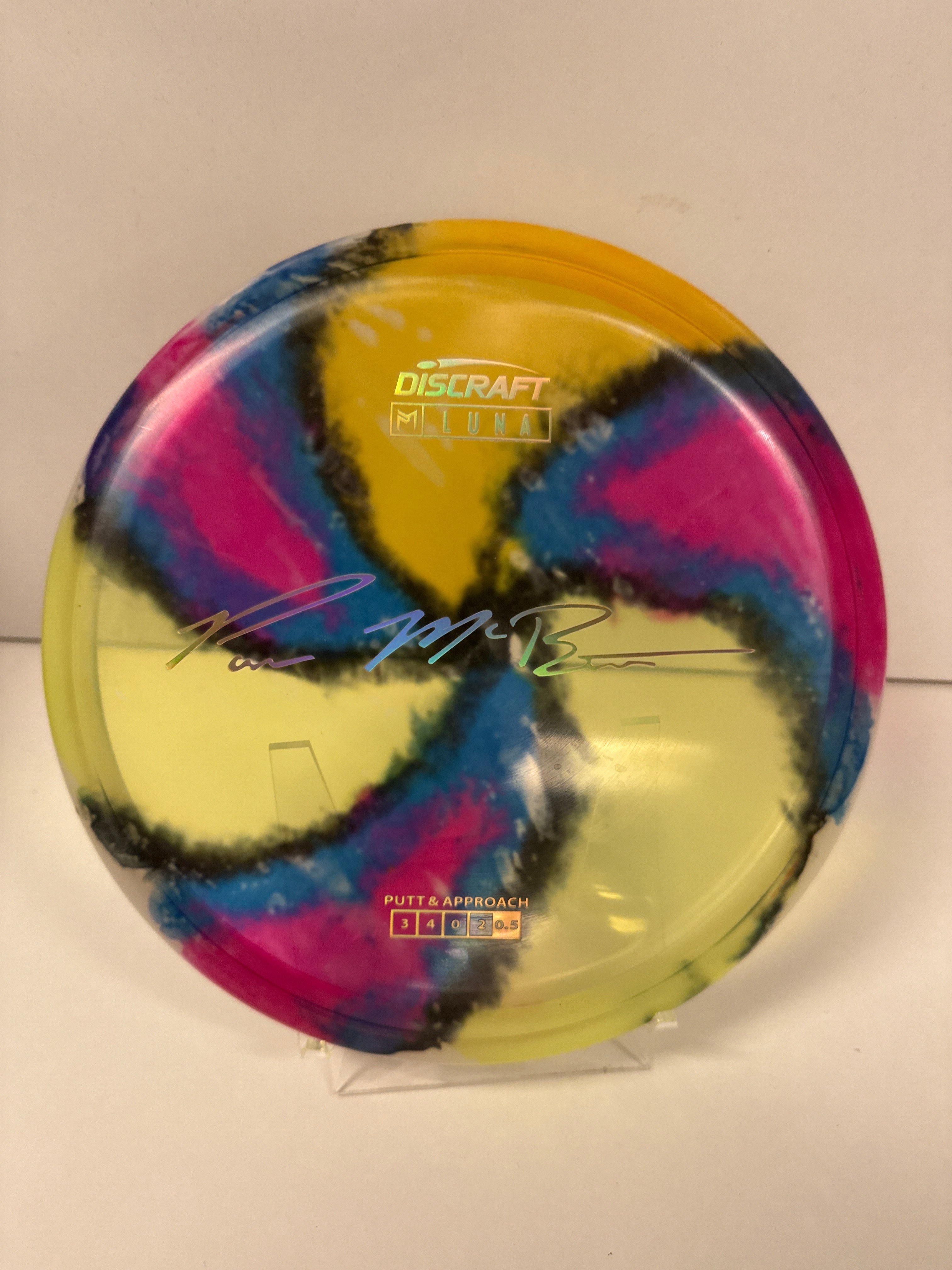Discraft Paul McBeth Z Fly Dye Luna