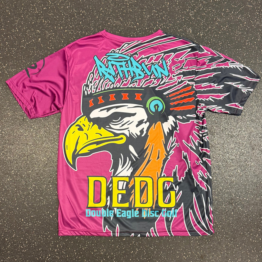 Gavin Rathbun Double Eagle Tour Series Purple No Collar Jersey