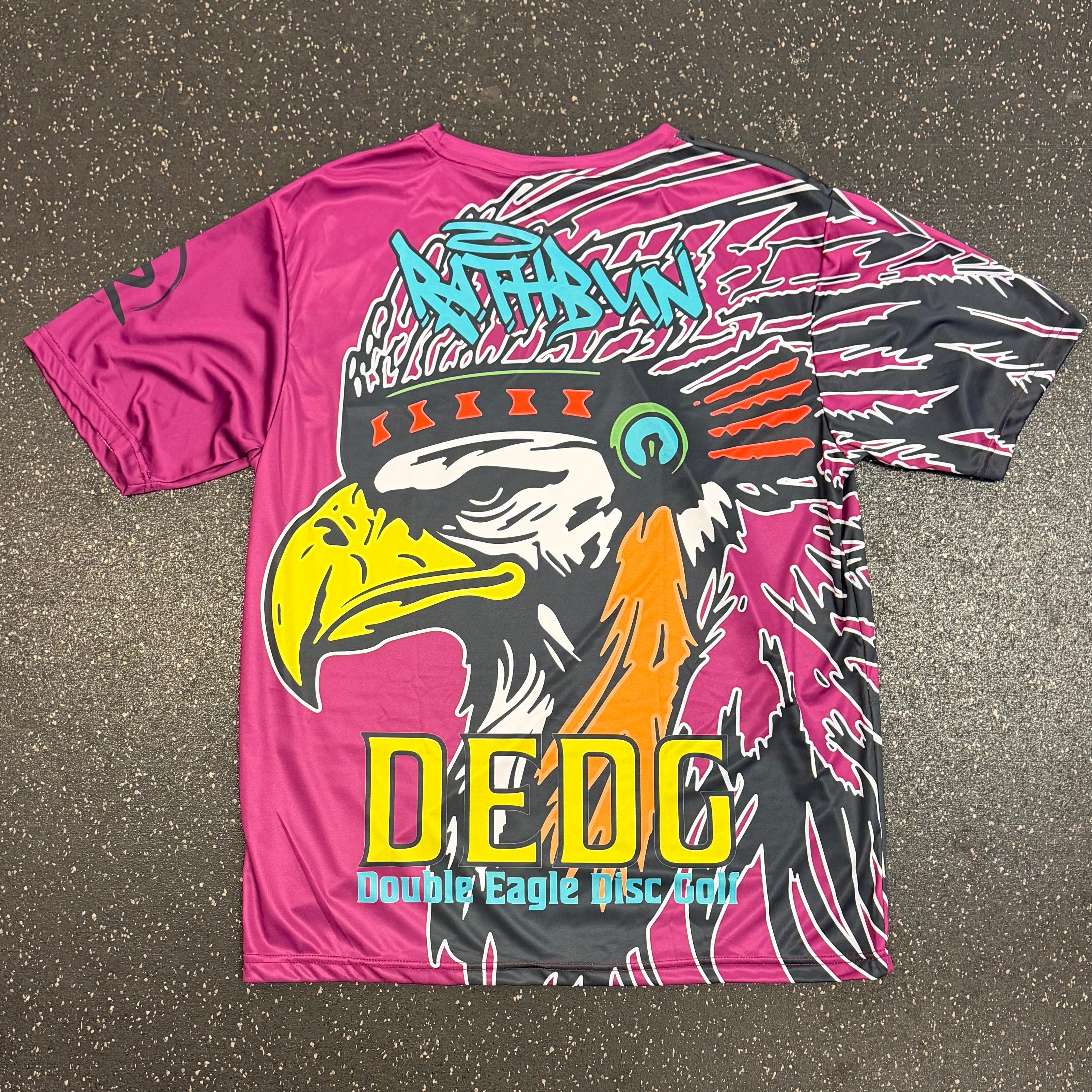 Gavin Rathbun Double Eagle Tour Series Purple No Collar Jersey