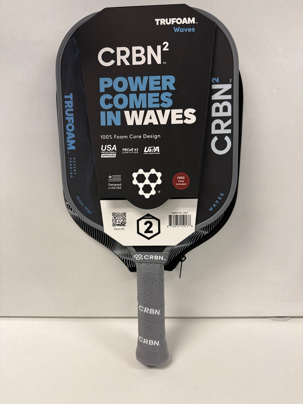 CRBN 2 TruFoam Waves Square 14mm - Case Included