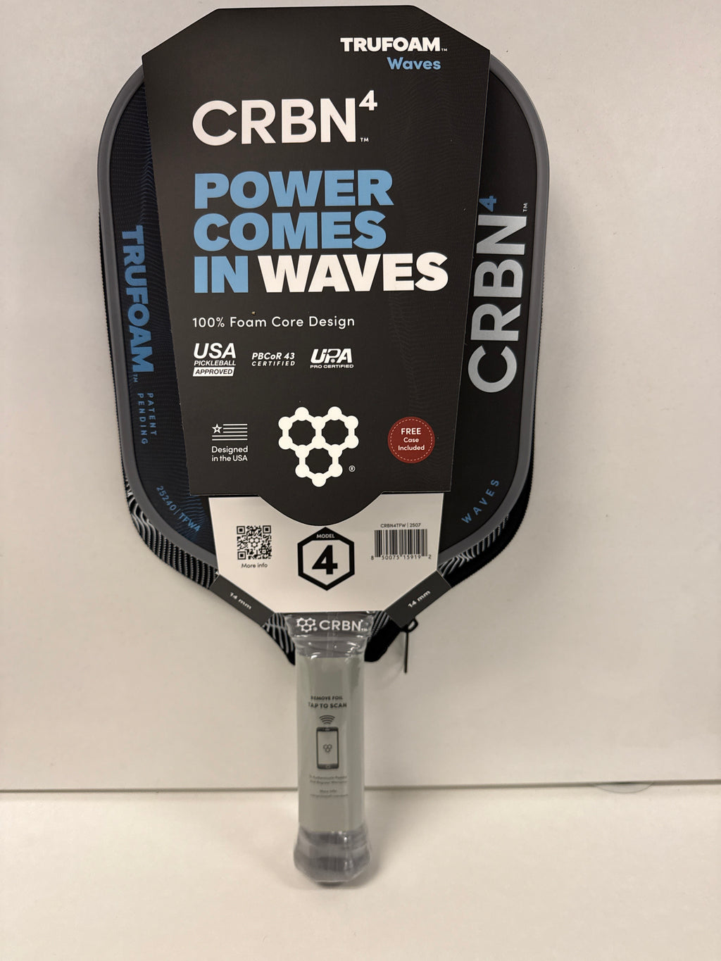 CRBN 4 TruFoam Waves(Hybrid, AeroCurve)14mm - Case Included