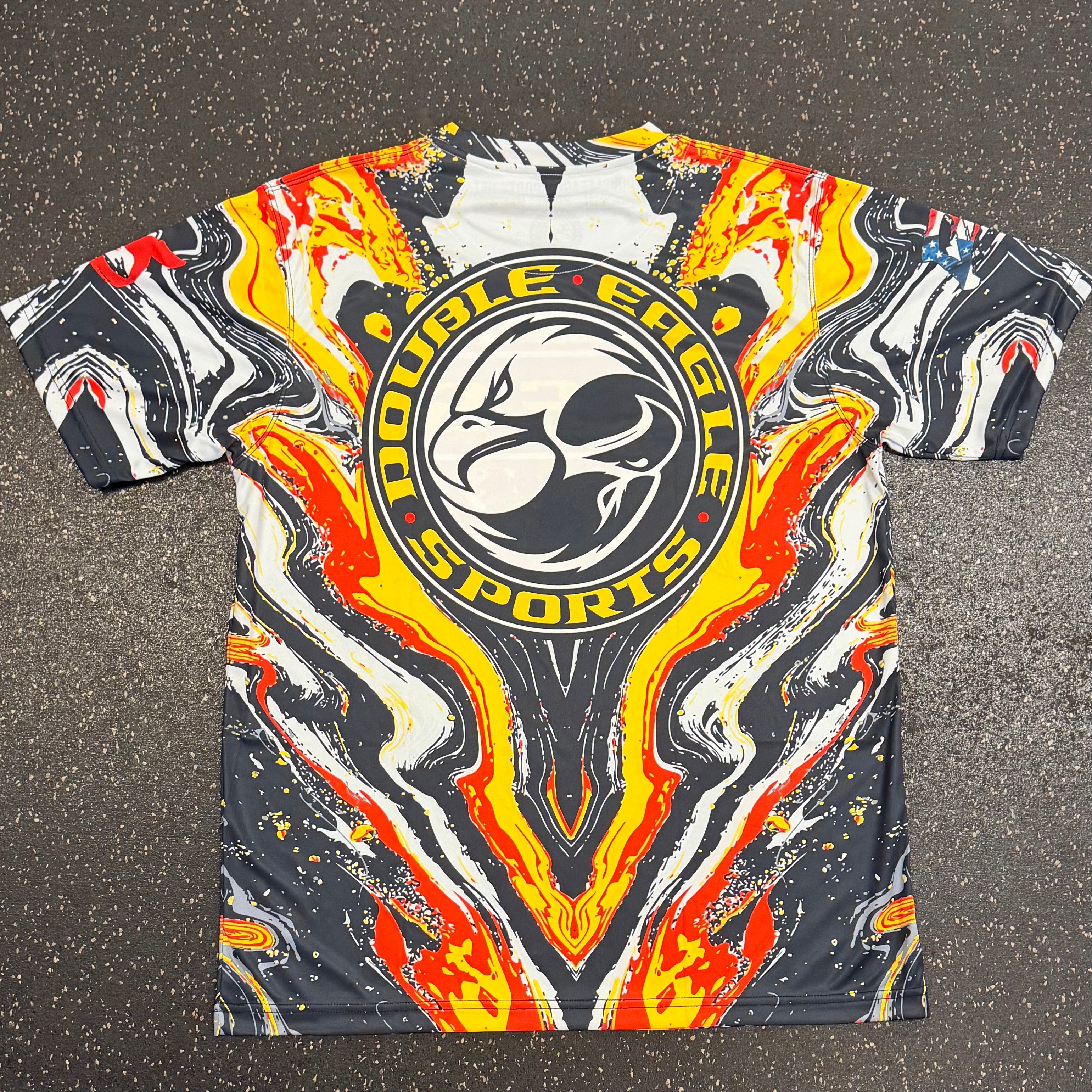 Double Eagle Black/Yellow Jersey