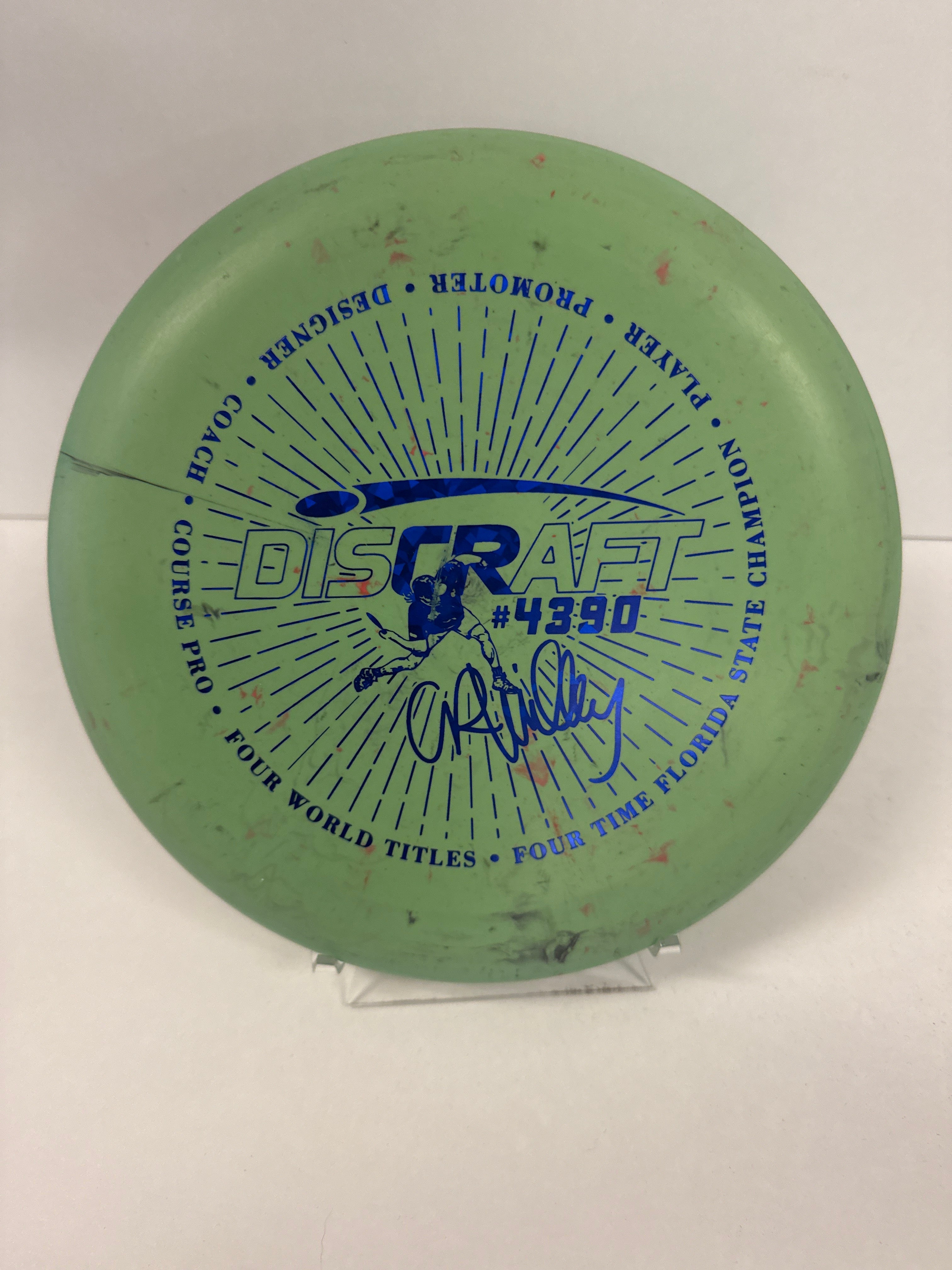 Discraft Icon Team CR Willey Tour Series Jawbreaker Challenger