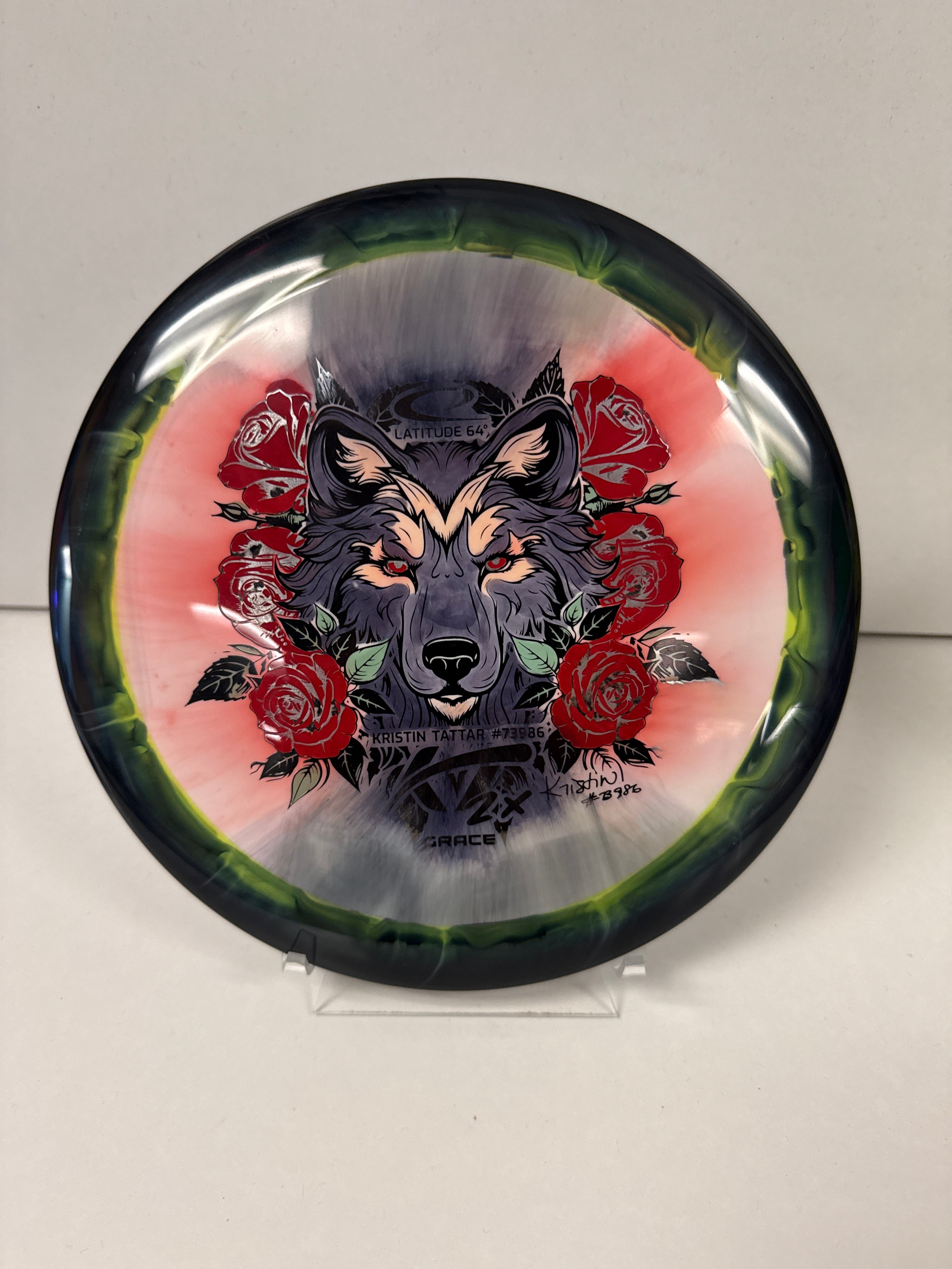 Dyed Latitude 64 Kristan Tattar  2x’s Grace