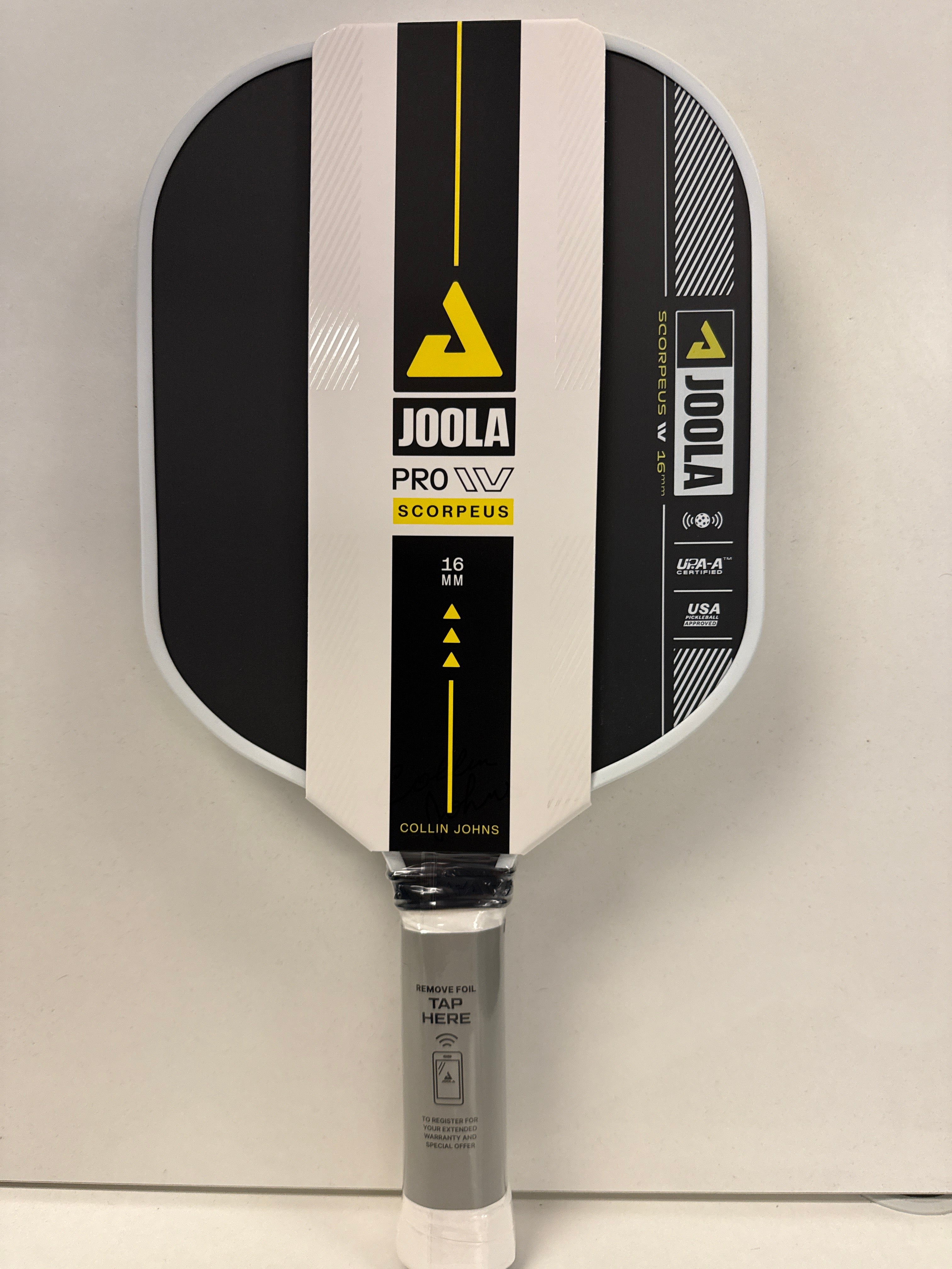 Joola Paddle Collin Johns Pro V Scorpeus 16mm