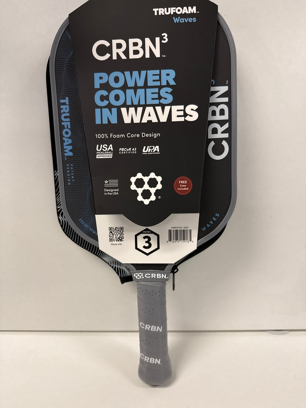 CRBN 3 TruFoam Waves(Elongated) 14mm - Cover Included