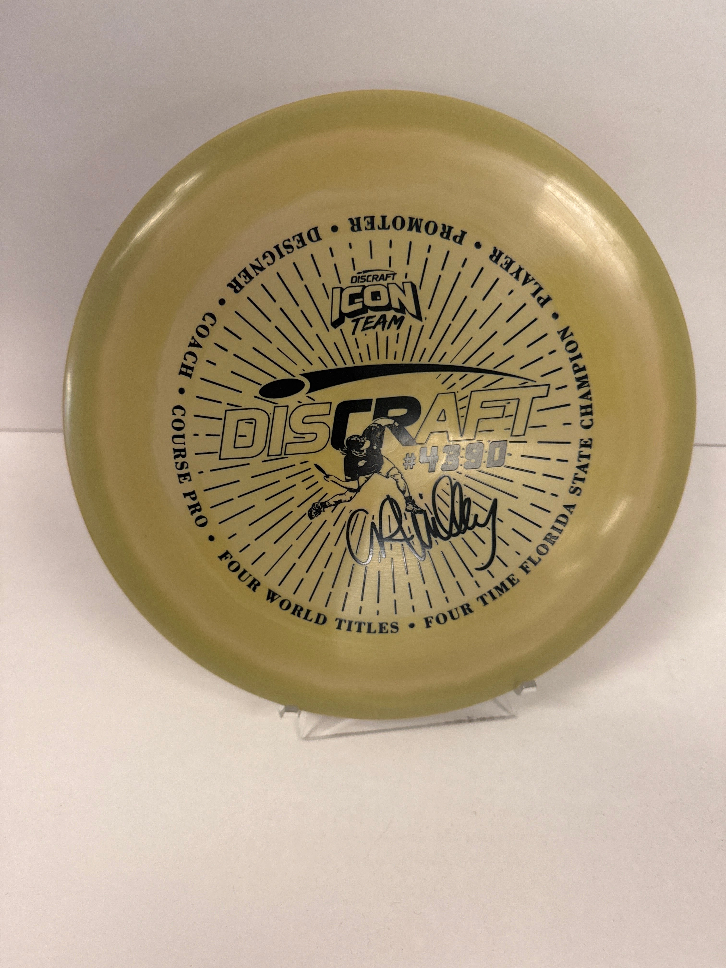 Discraft CR Willey Tour Series Icon Team Stamped ESP Buzz