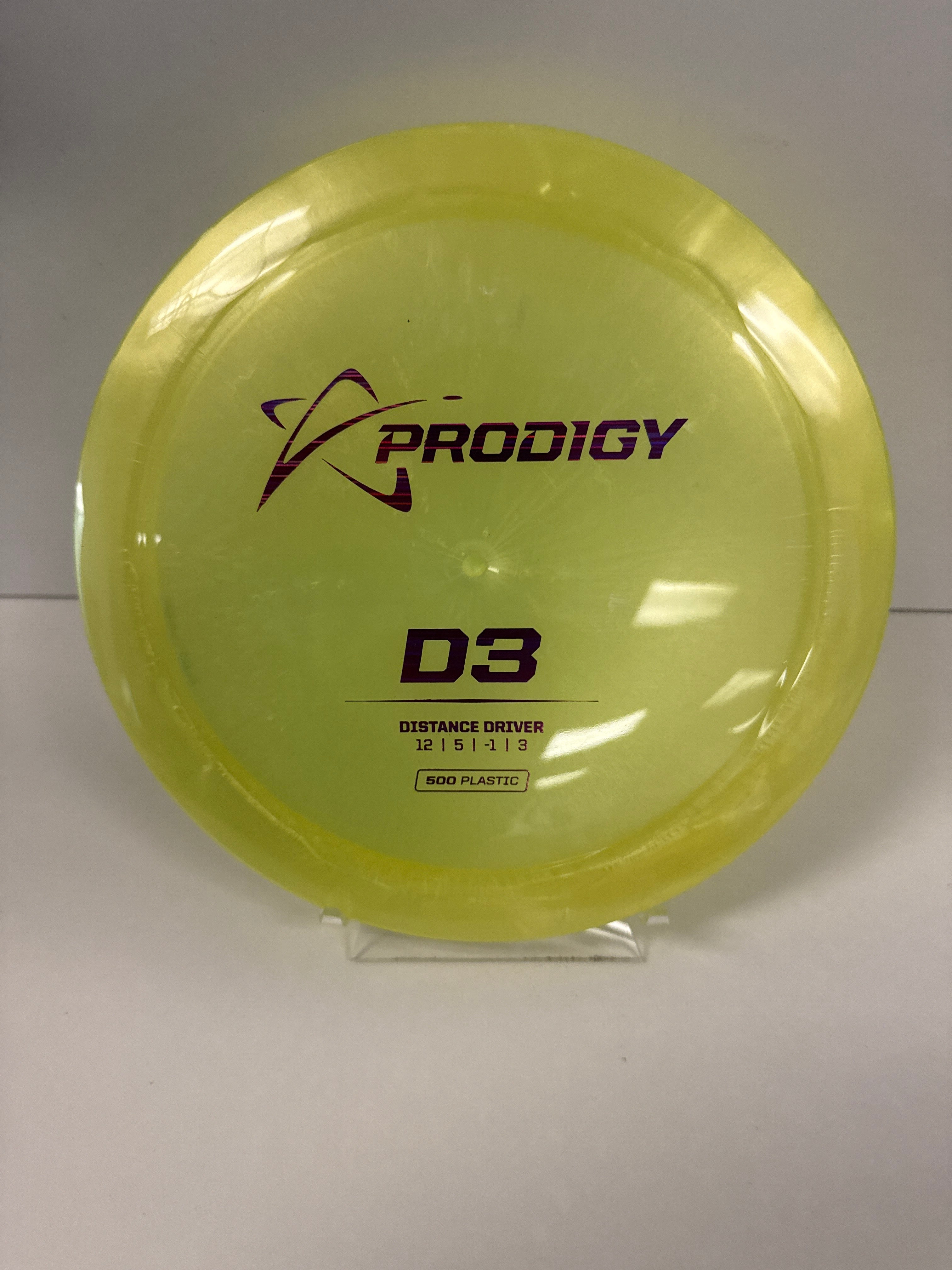 Prodigy D3 500 plastic