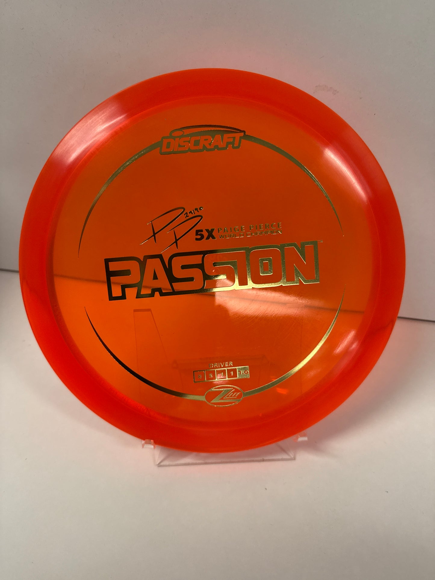Discraft ZLite Paige Pierce 5x Passion