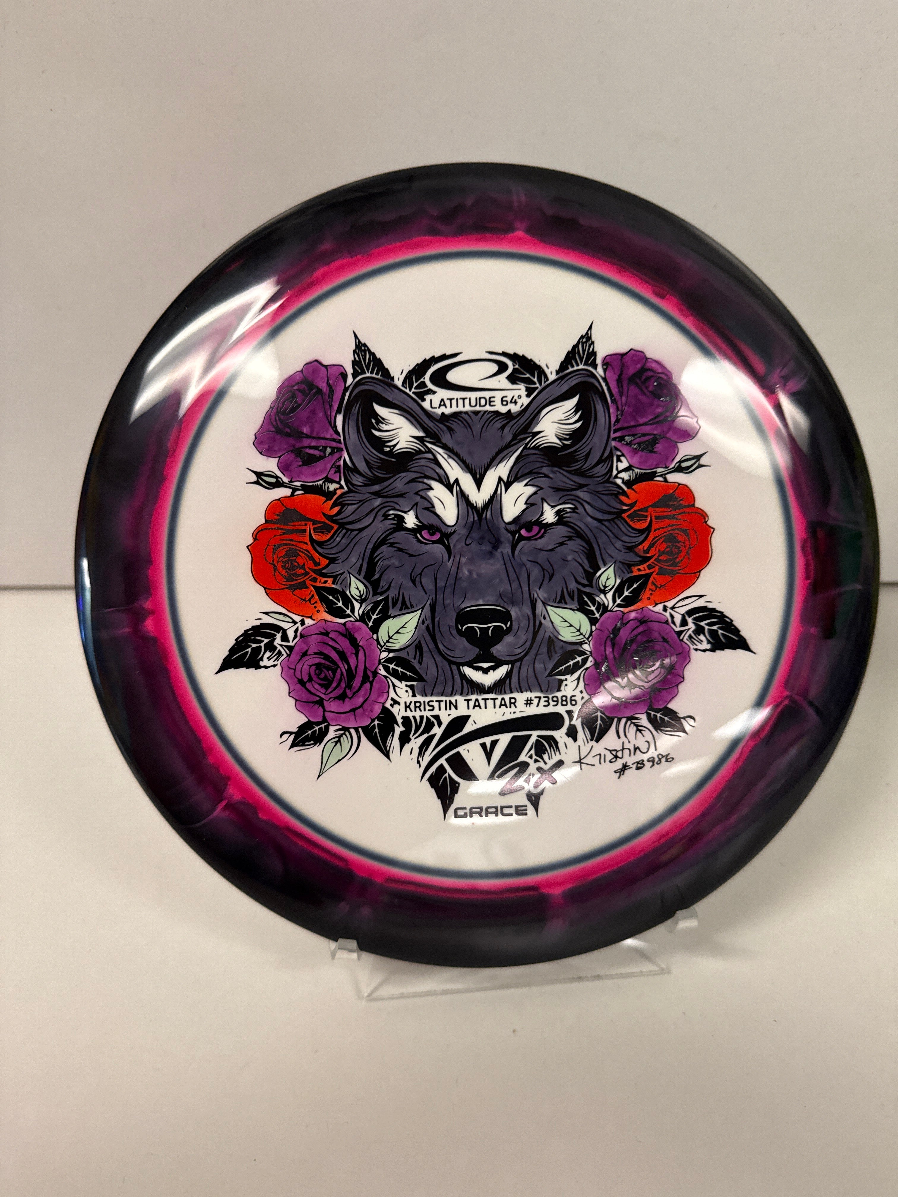Dyed Latitude 64 Kristan Tattar  2x’s Grace