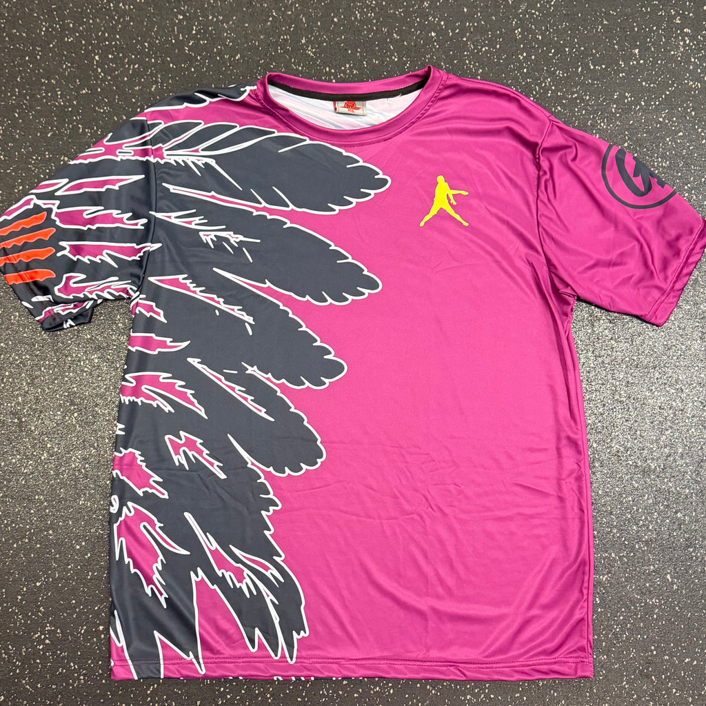 Gavin Rathbun Double Eagle Tour Series Purple No Collar Jersey