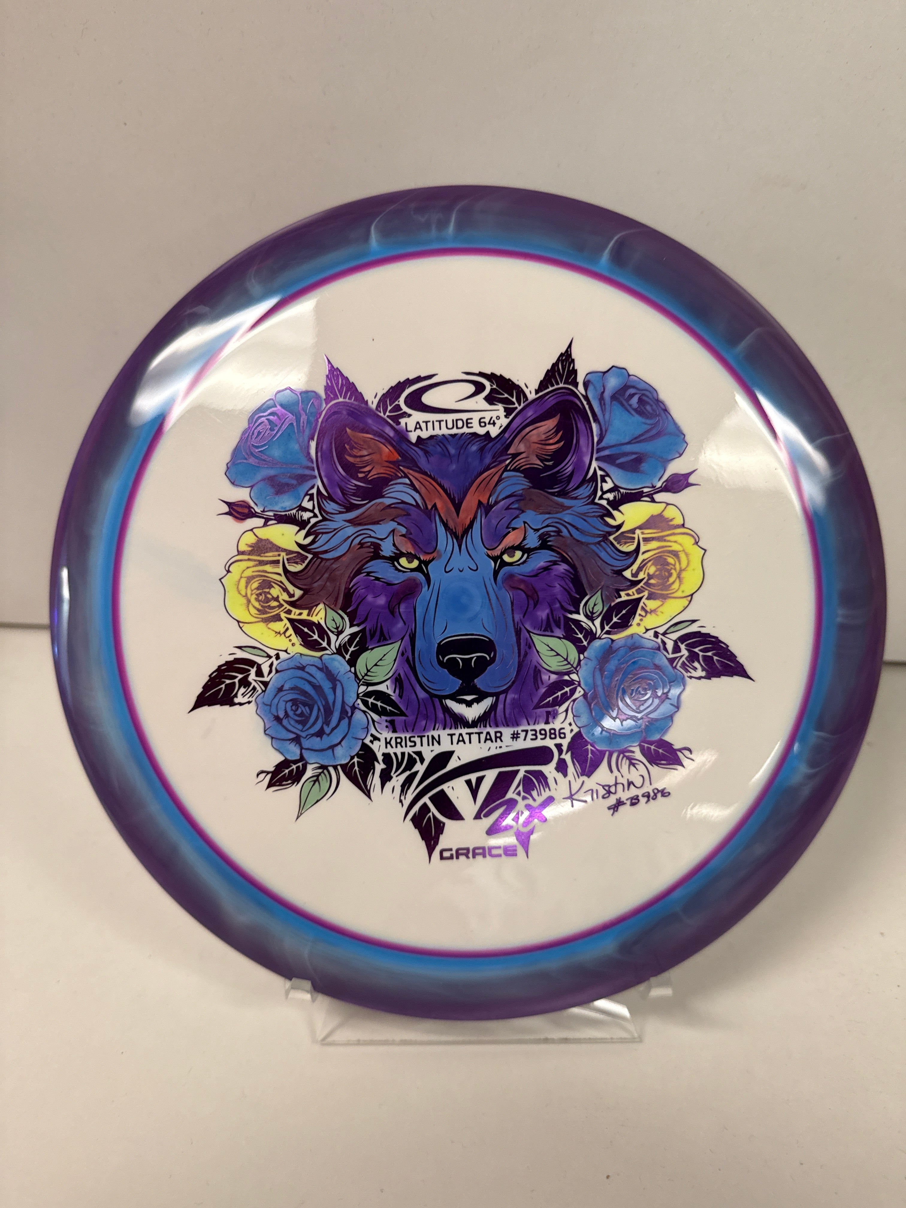 Dyed Latitude 64 Kristan Tattar  2x’s Grace