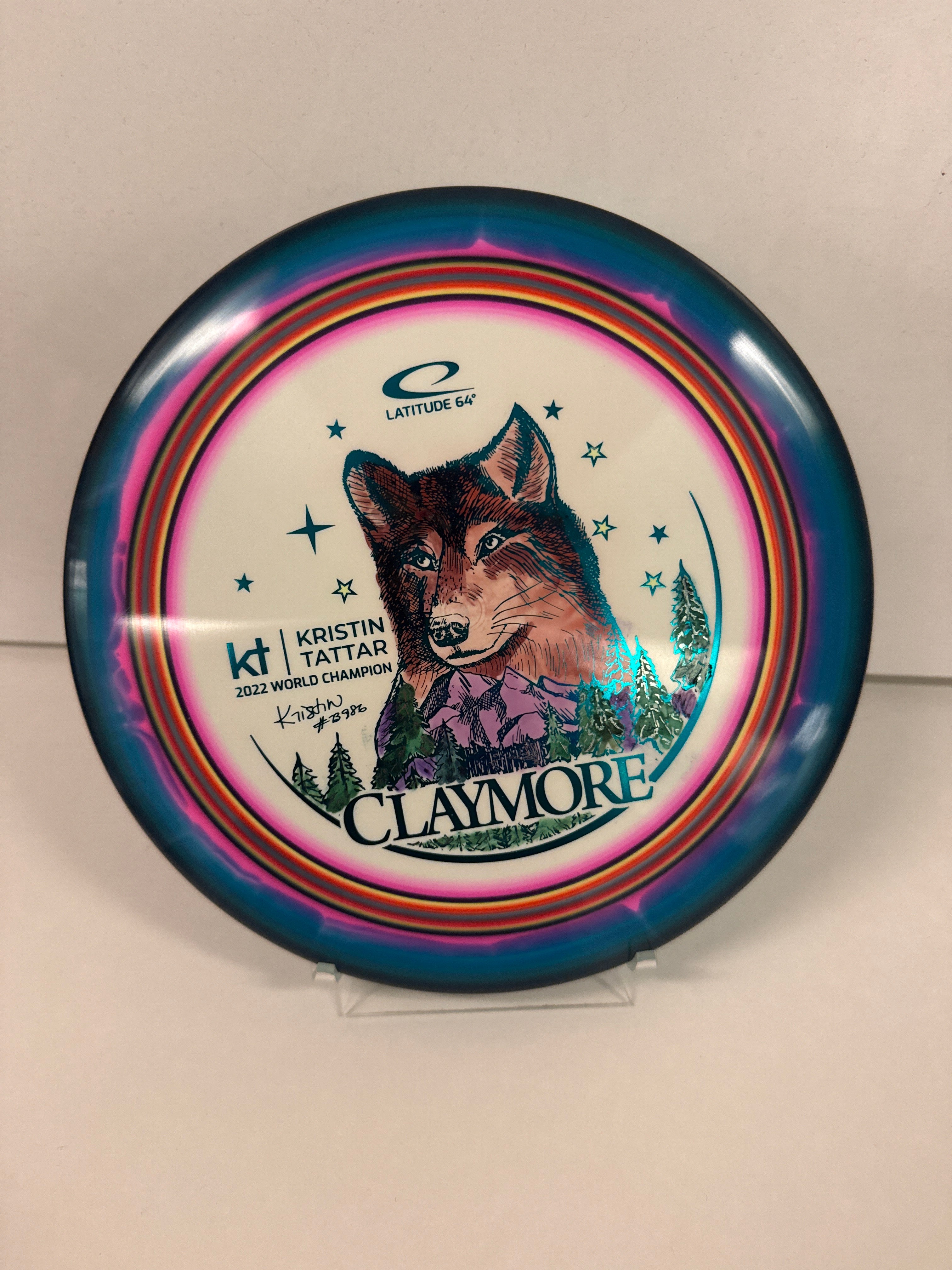 Dyed Latitude 64 Kristin Tattar Orbit Claymore