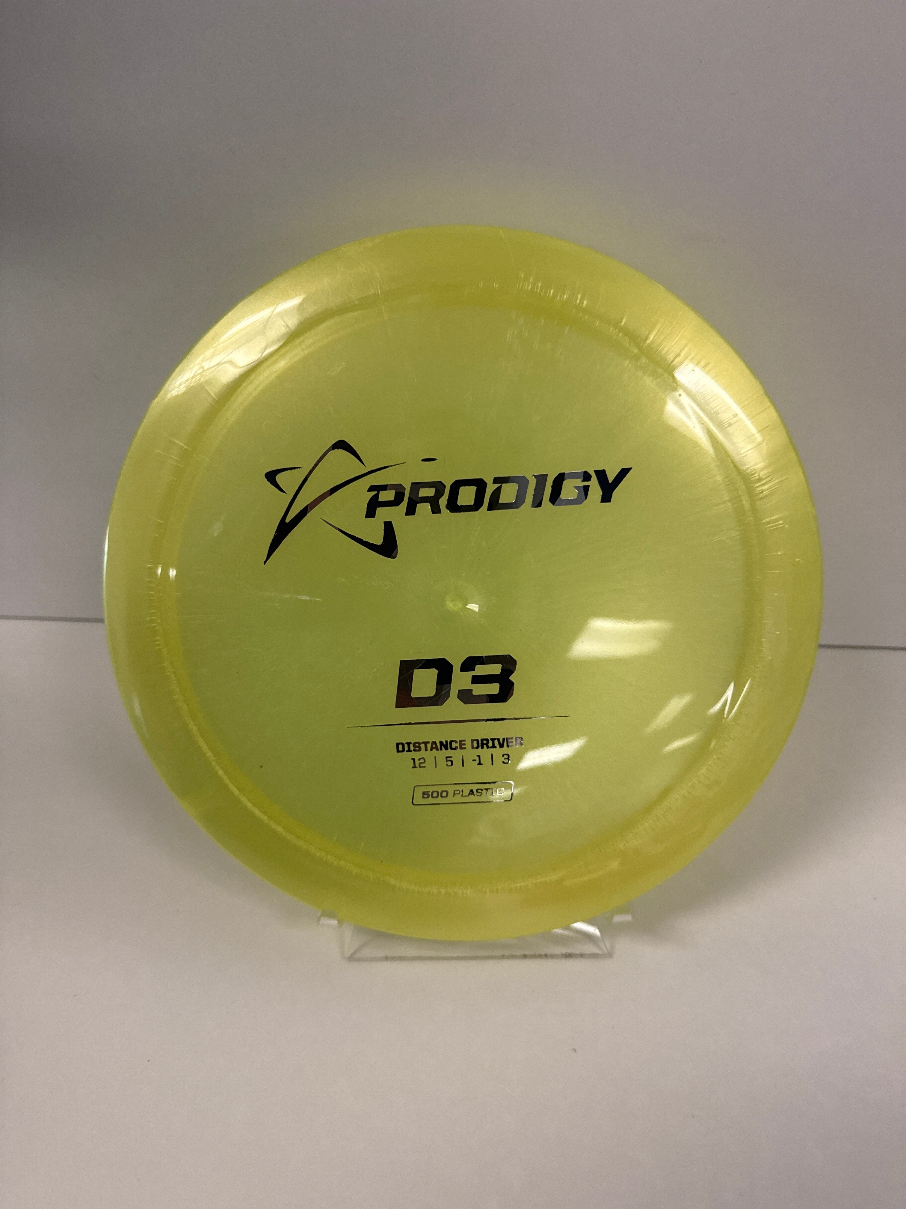 Prodigy D3 500 plastic