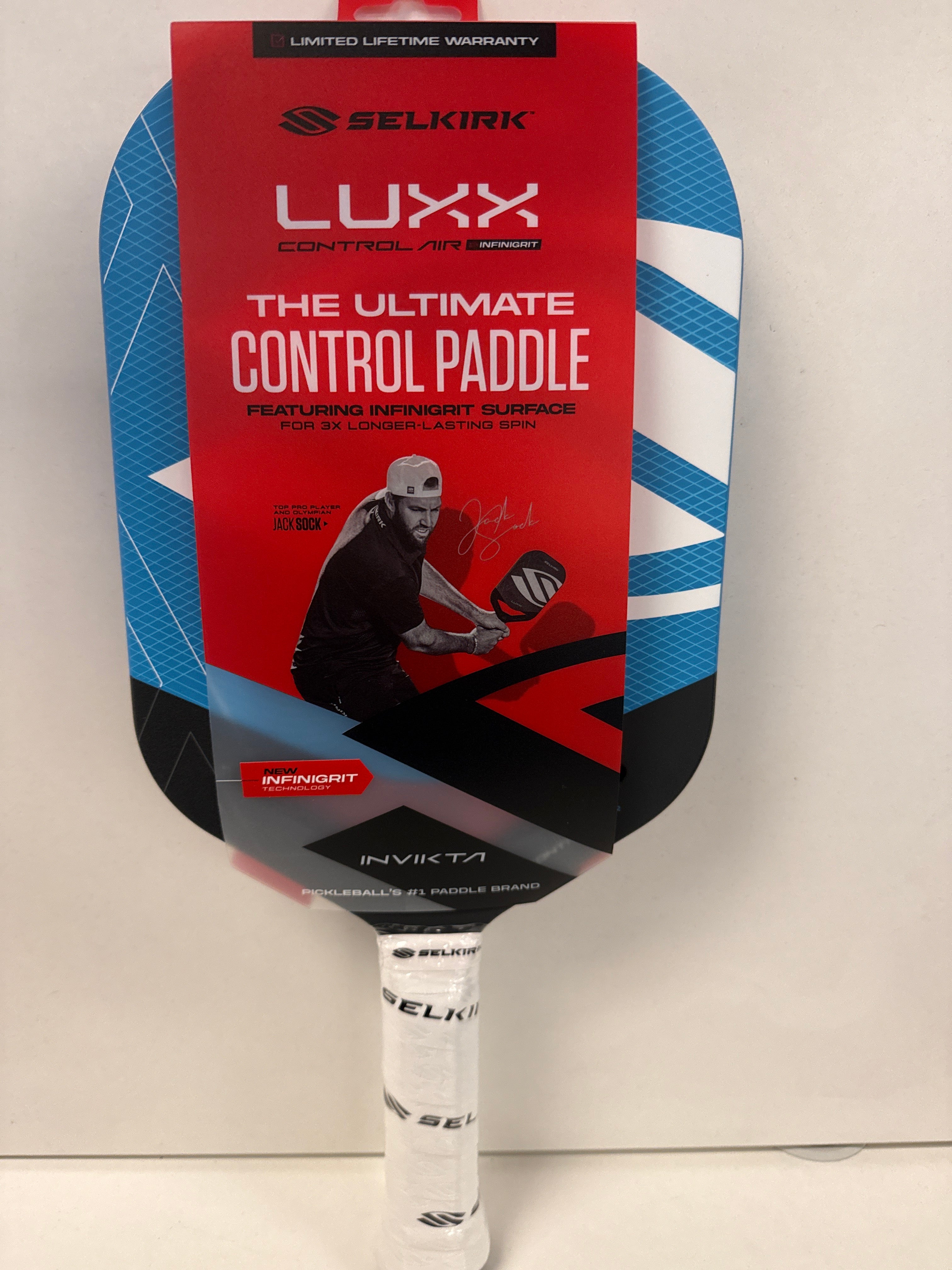 Selkirk Luxx Control Air Infinite Grip Jack Sock Invikta Purple