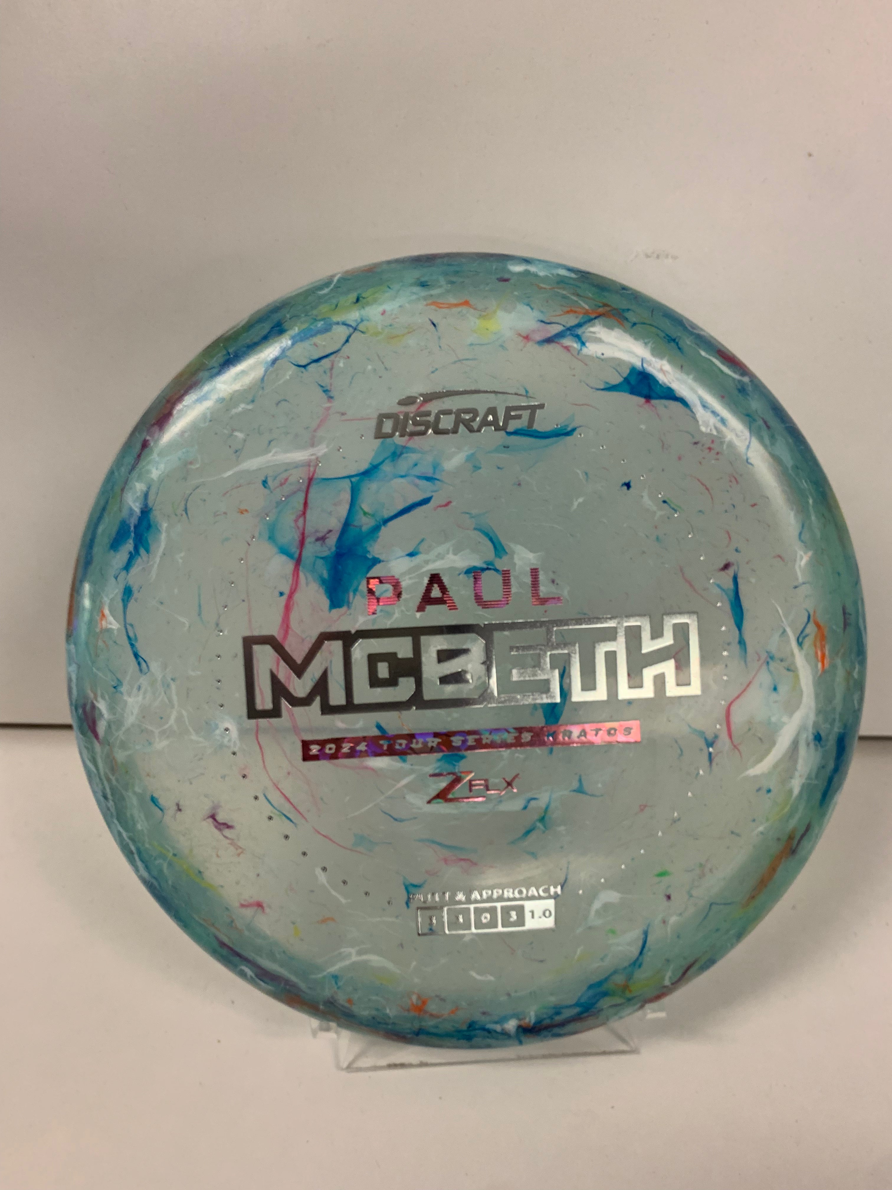 Discraft Jawbreaker ZFlex Paul McBeth Tour Series Kratos