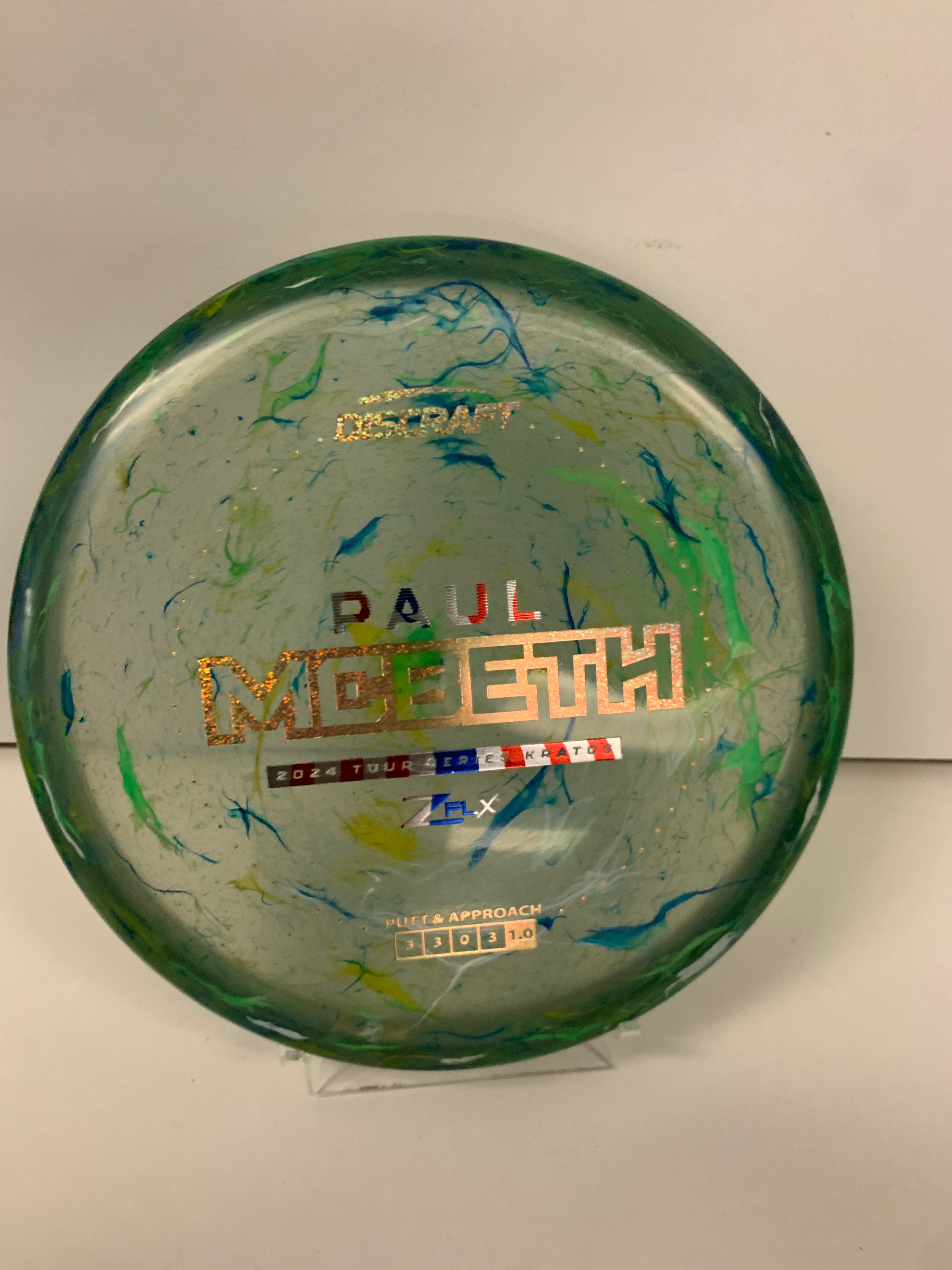 Discraft Jawbreaker ZFlex Paul McBeth Tour Series Kratos