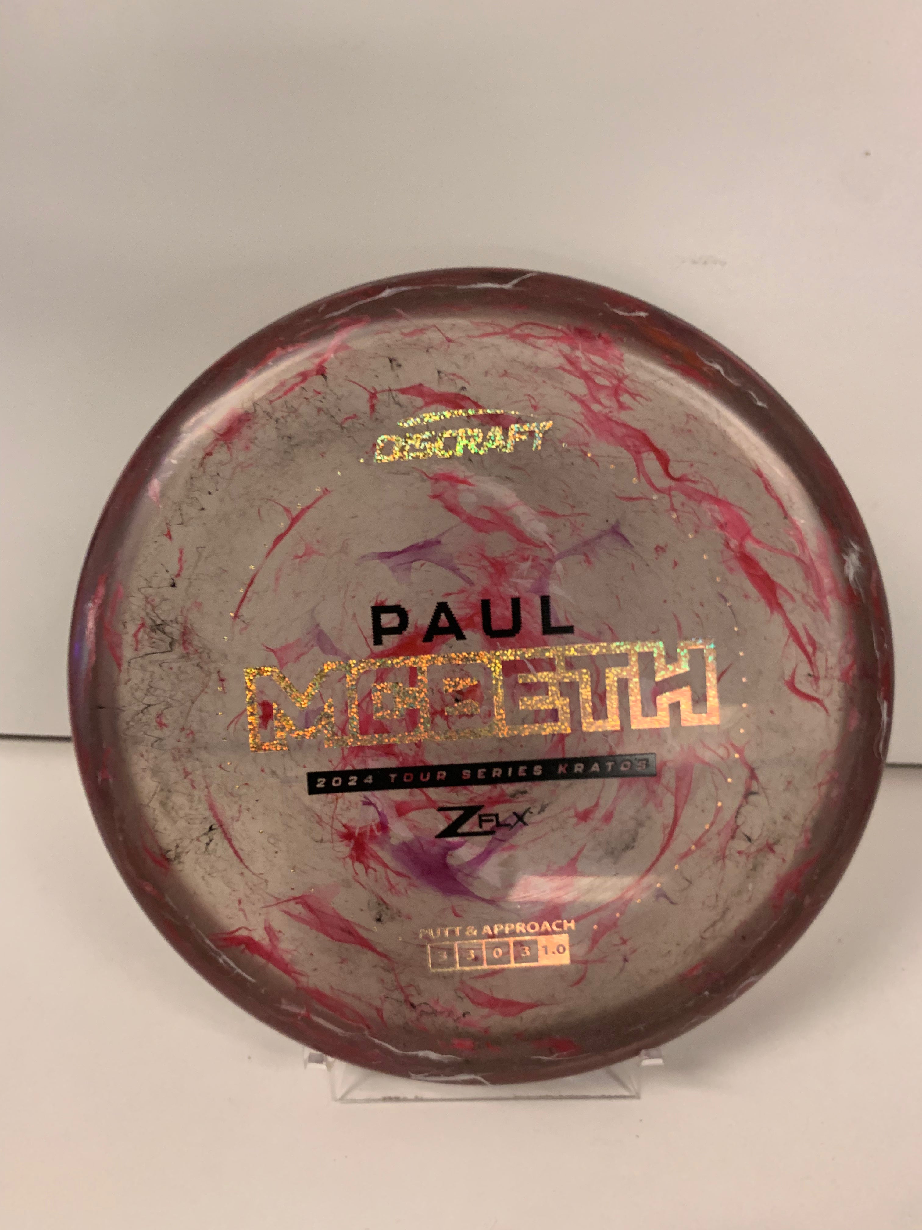 Discraft Jawbreaker ZFlex Paul McBeth Tour Series Kratos