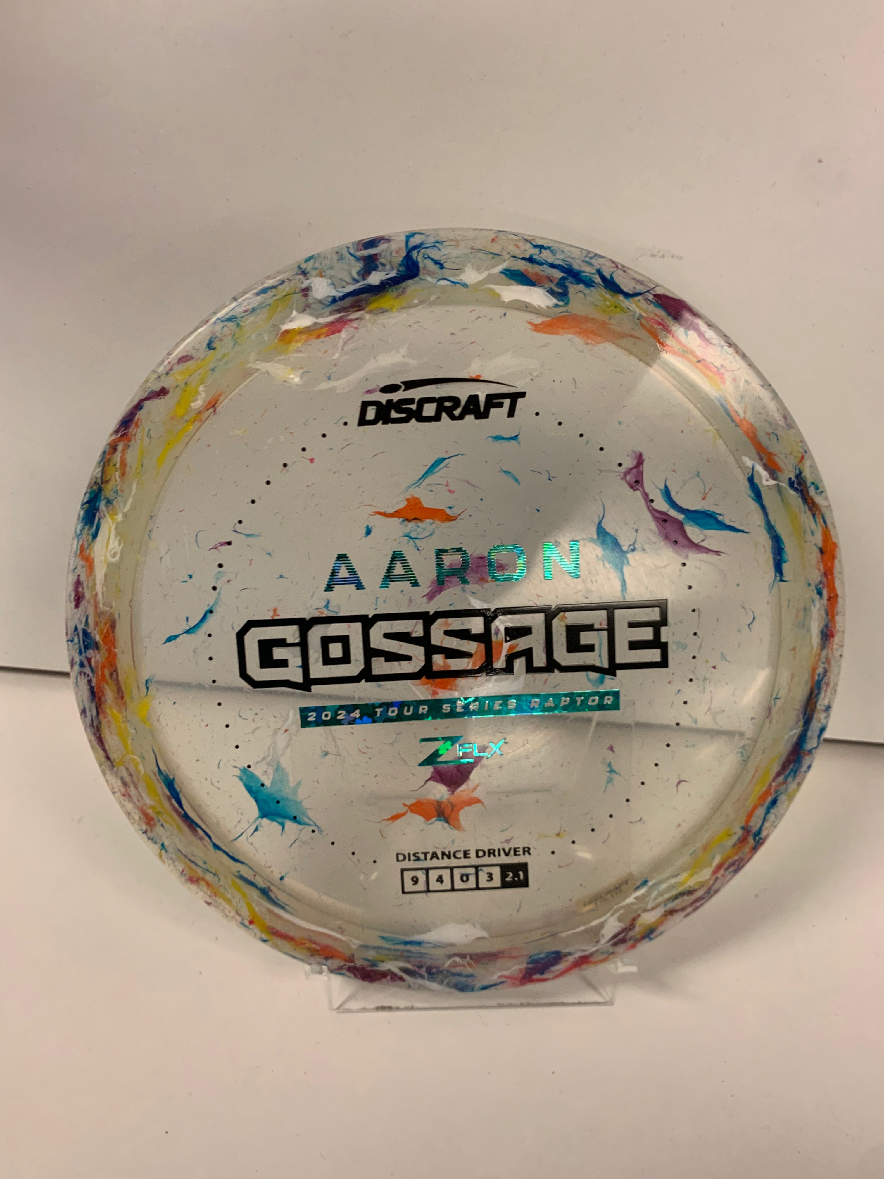 Discraft Gossage Tour Series Jawbreaker Z Flx Raptor