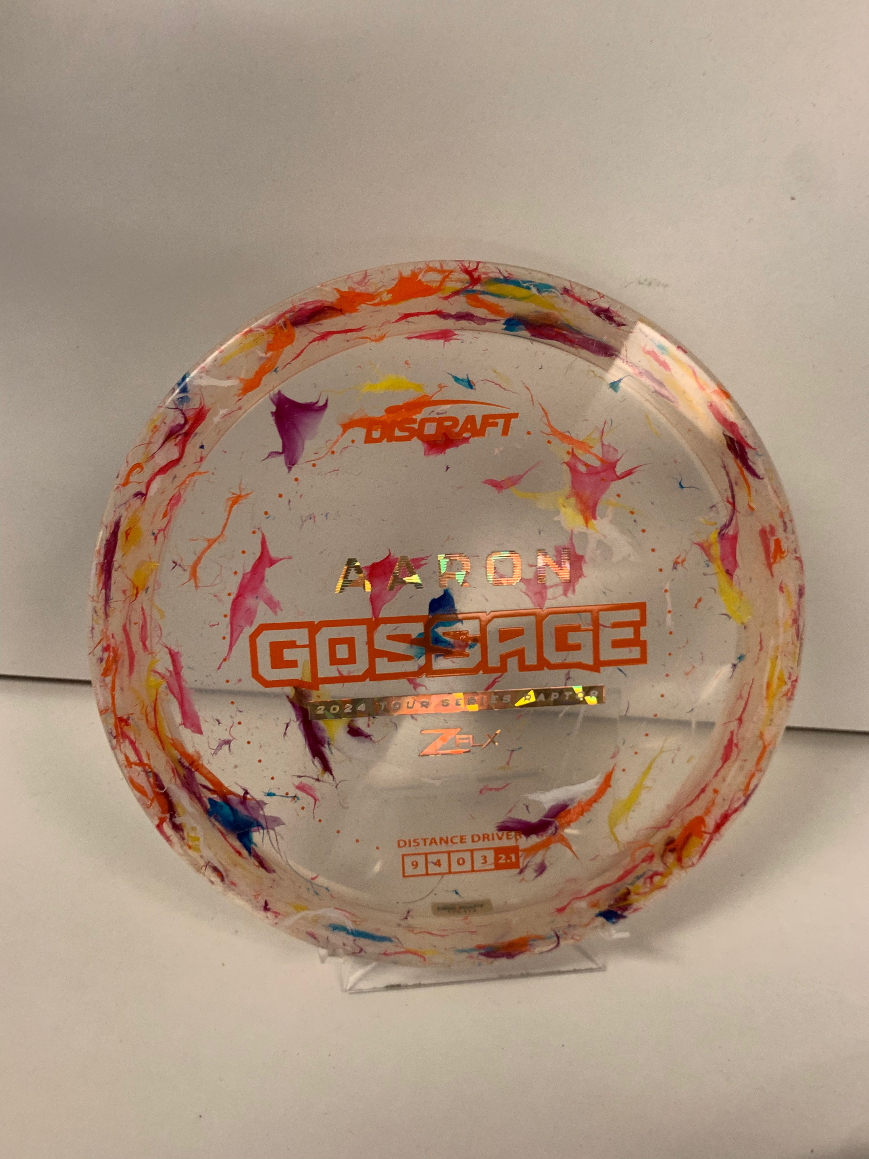 Discraft Gossage Tour Series Jawbreaker Z Flx Raptor