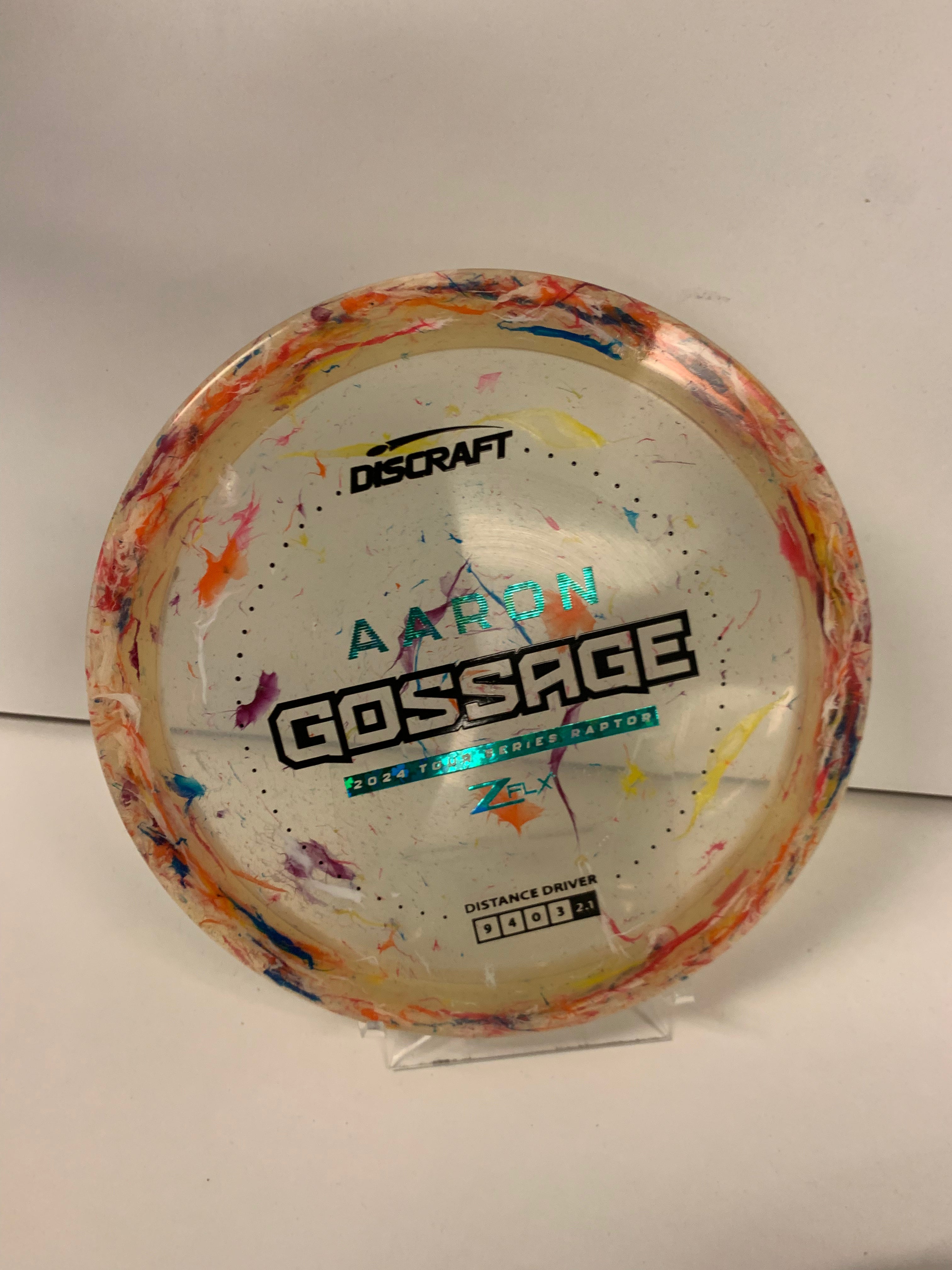 Discraft Gossage Tour Series Jawbreaker Z Flx Raptor