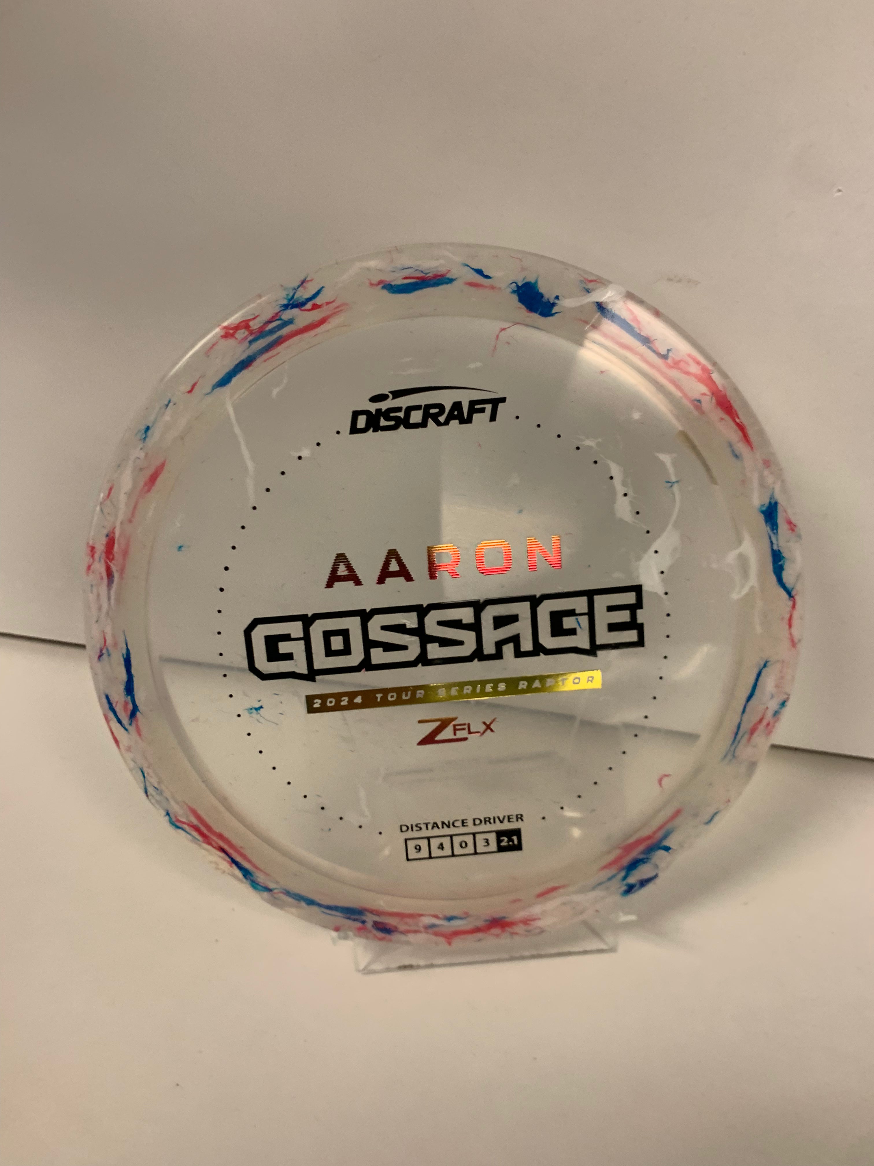 Discraft Gossage Tour Series Jawbreaker Z Flx Raptor