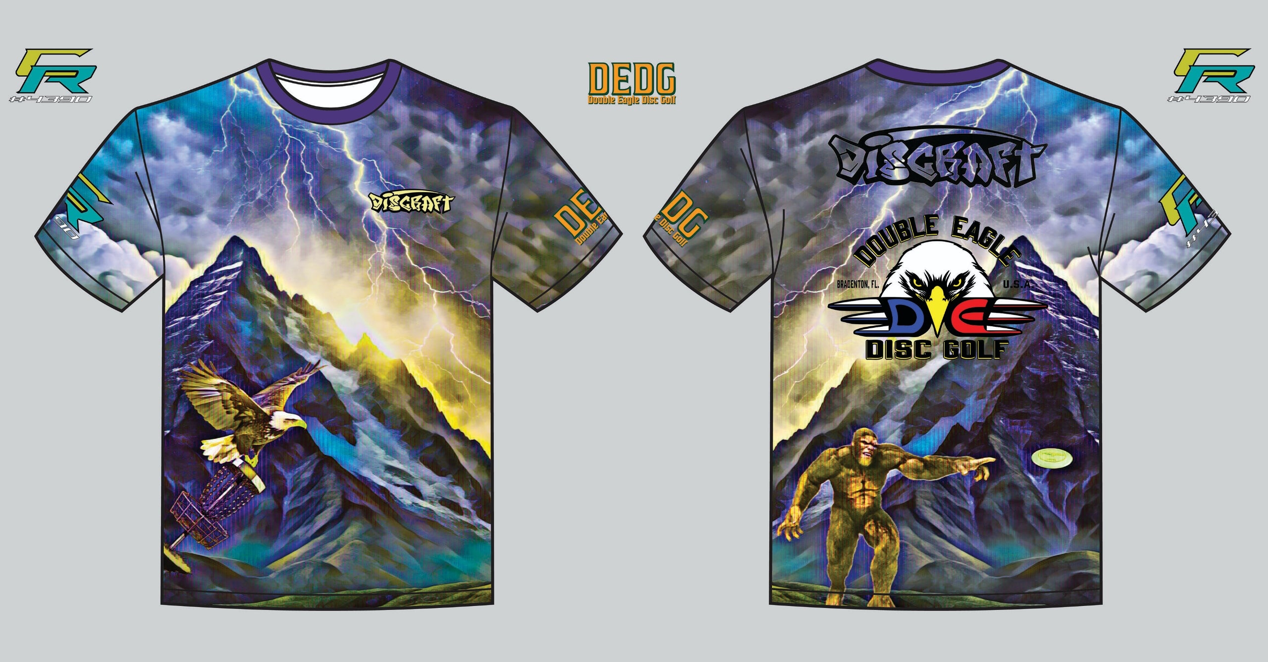 CR Willey Double Eagle Blue Lightning No Collar Drip