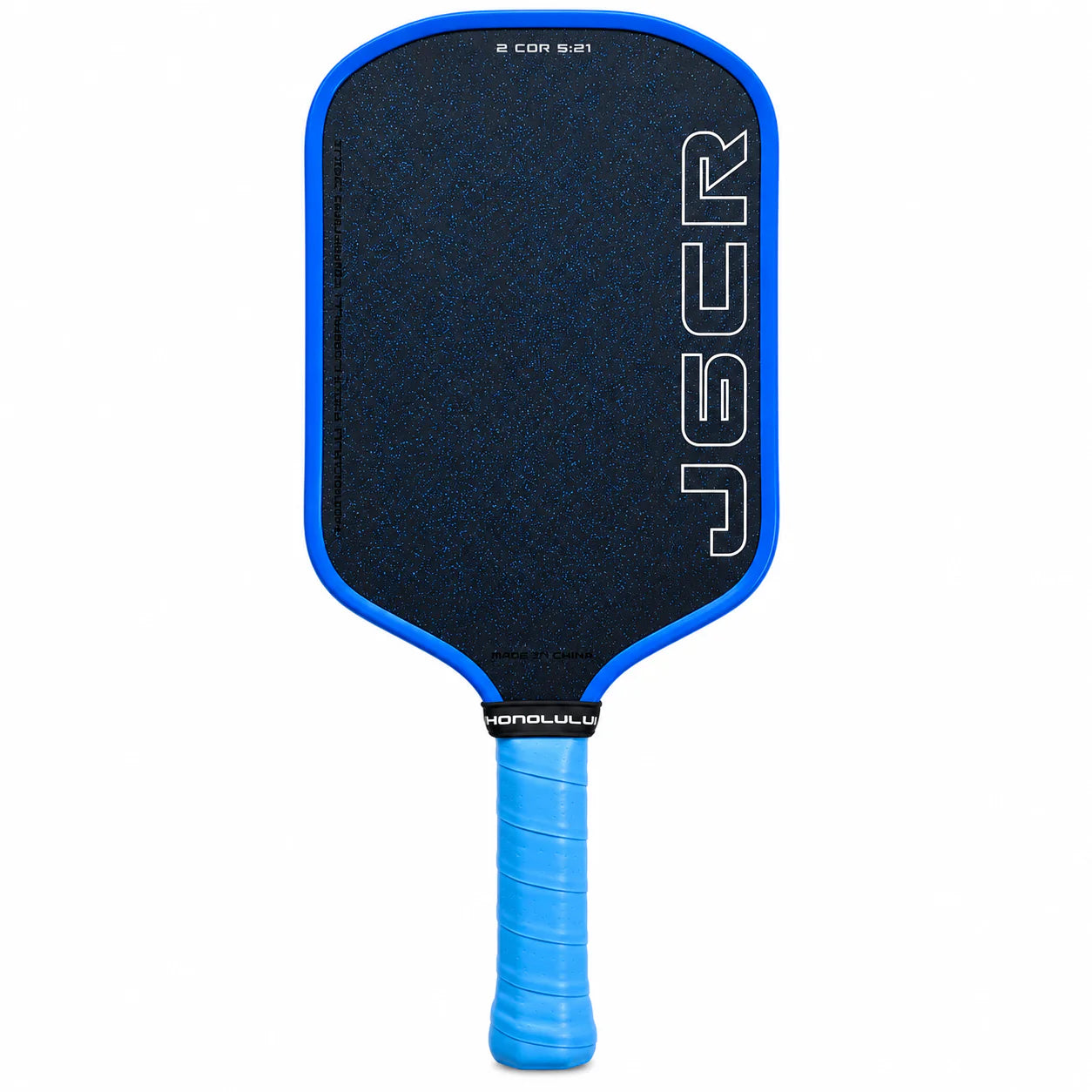 Honolulu J6CR Crystal Blue - Elongated -6" handle (Cover included)