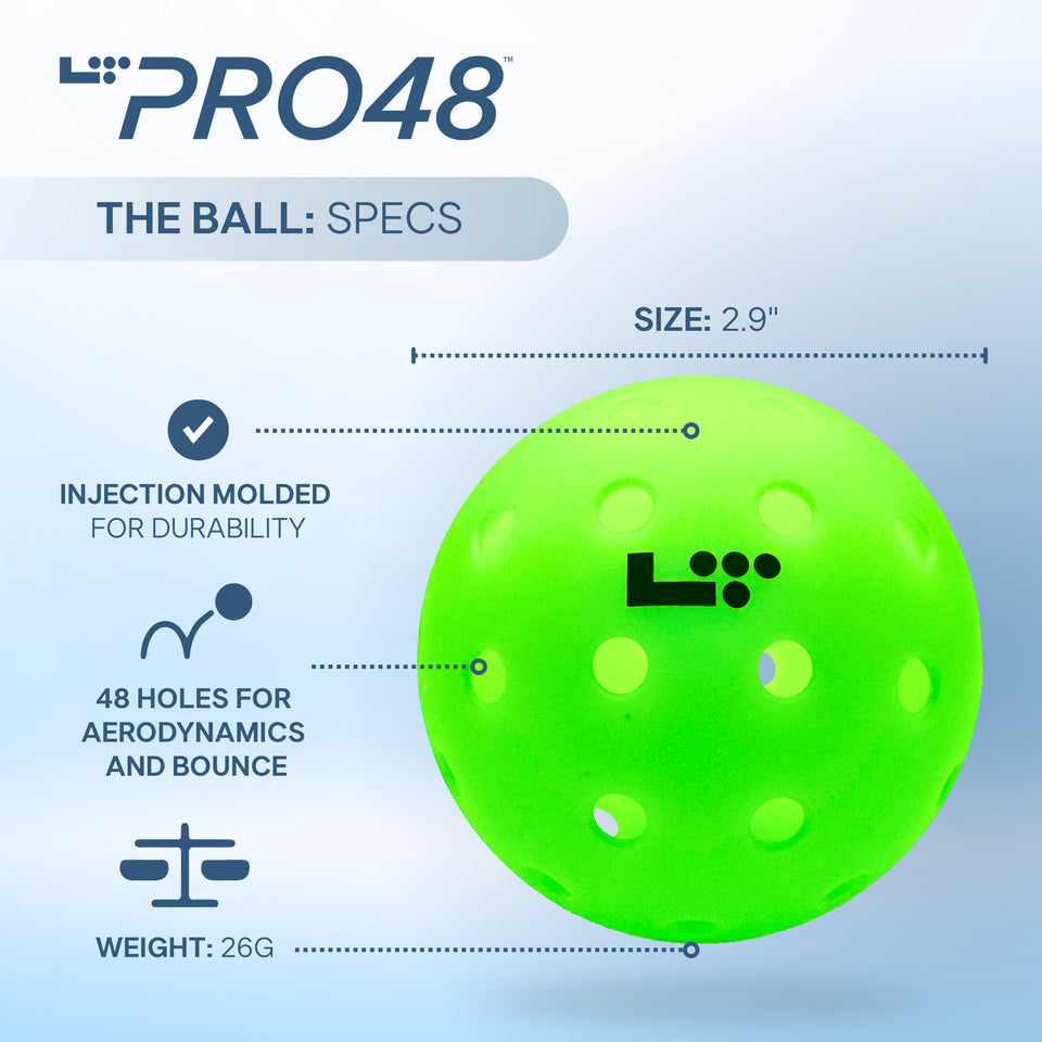 LT Pro 48 Pickleball Ball