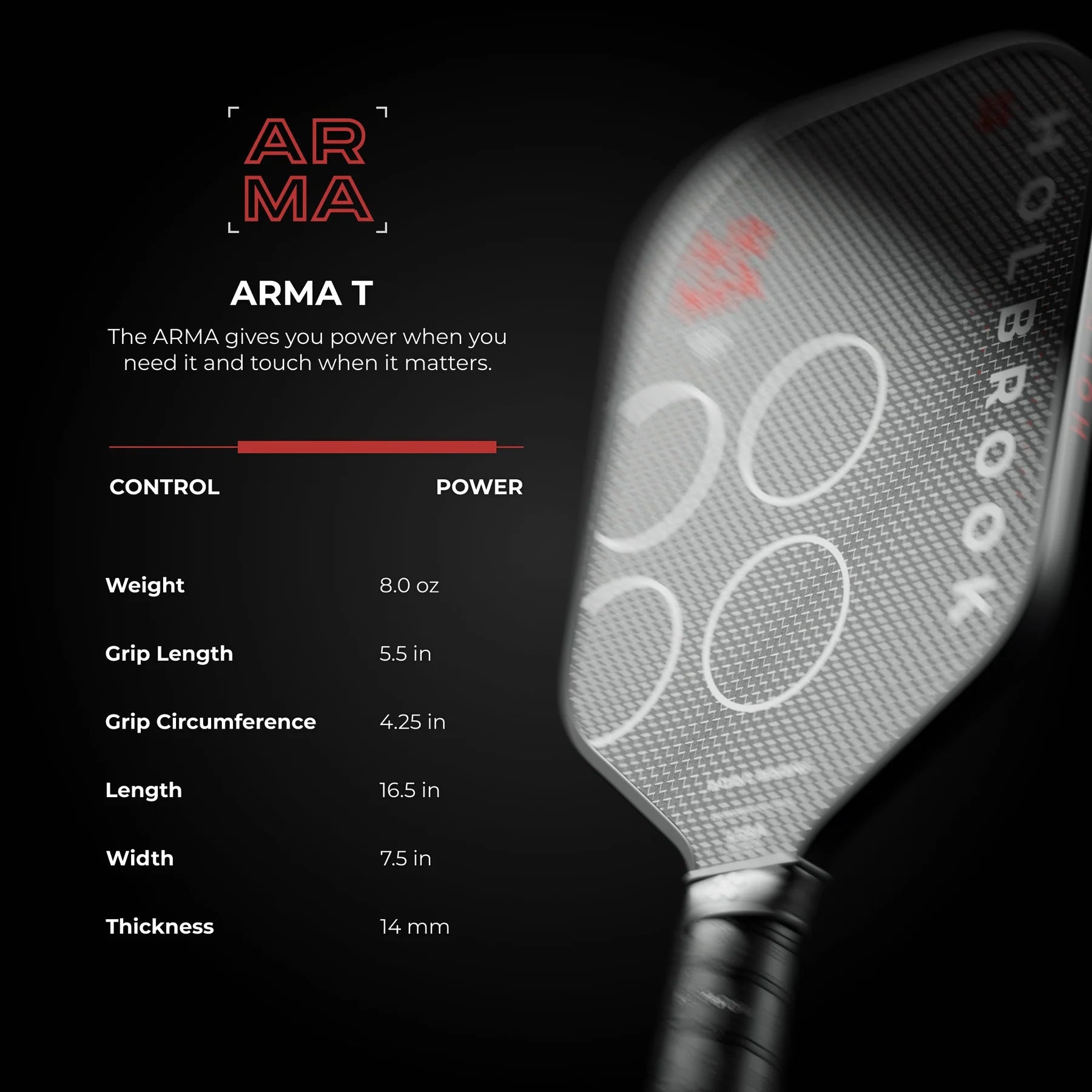 Holbrook Arma Metallic T Elongated 14mm