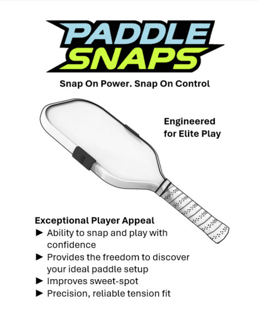 Paddle Snaps 16 mm (Pickleball Paddle Weights, 6 per pack)