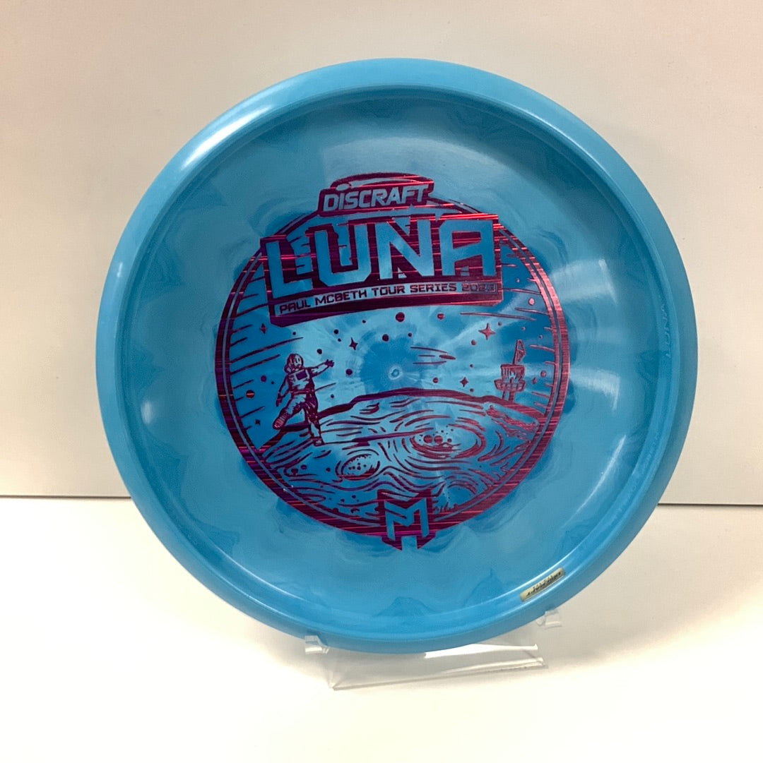 Discraft ESP Bottom Stamp Paul McBeth Tour series Luna