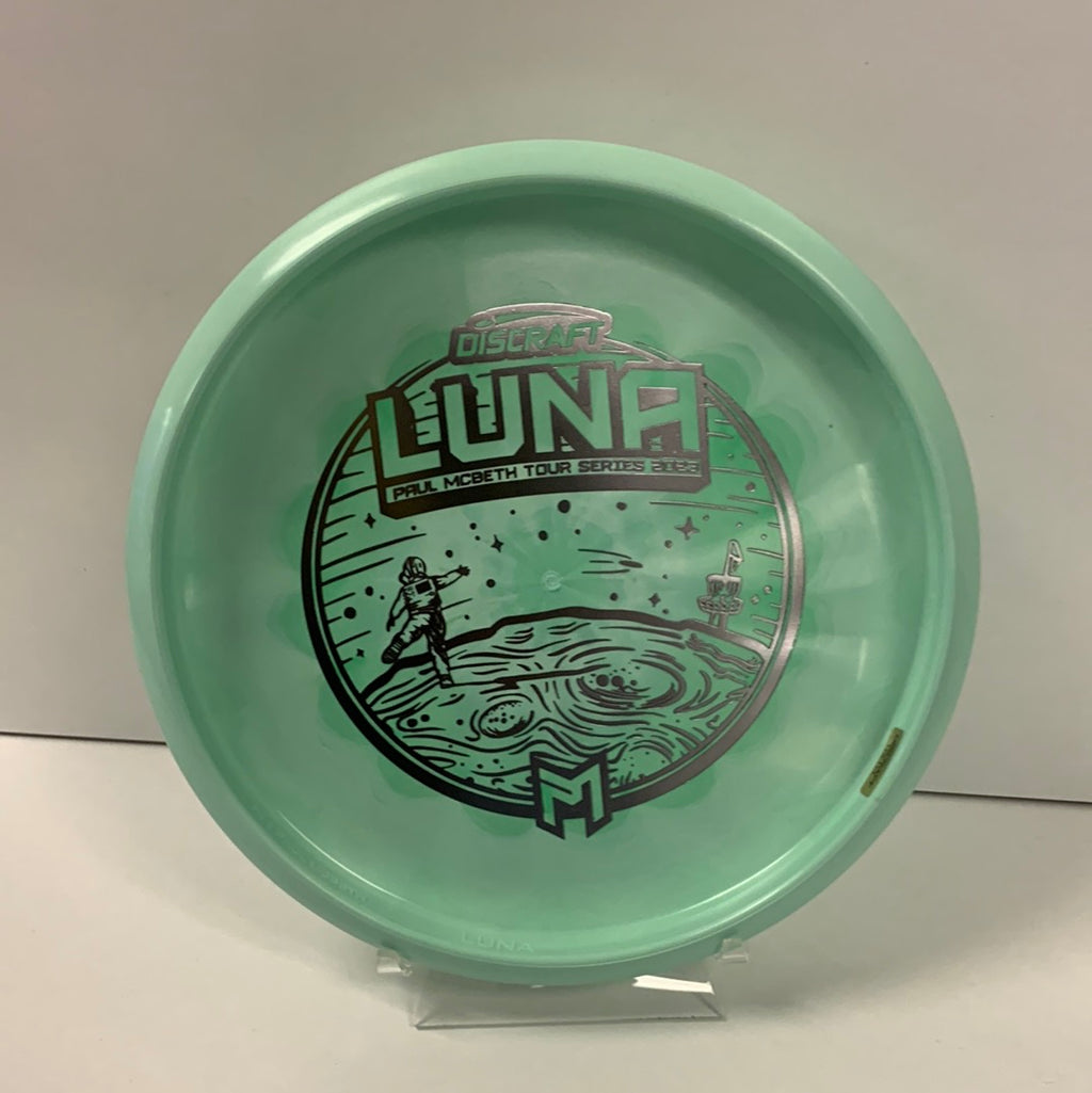 Discraft ESP Bottom Stamp Paul McBeth Tour series Luna