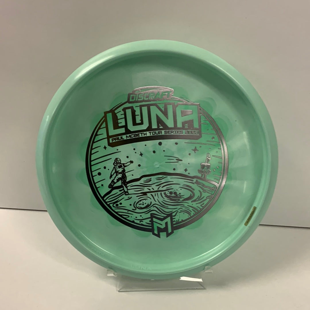 Discraft ESP Bottom Stamp Paul McBeth Tour series Luna