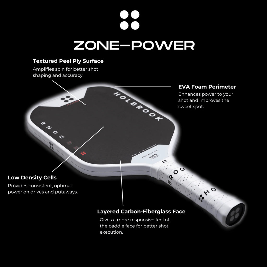 Holbrook Zone Power Paddle 16mm