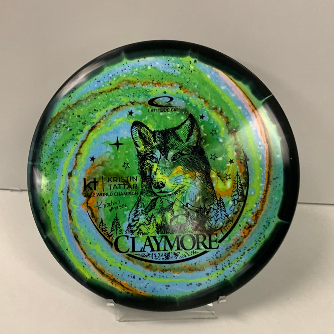 Dyed Latitude 64 Kristin Tattar Orbit Claymore