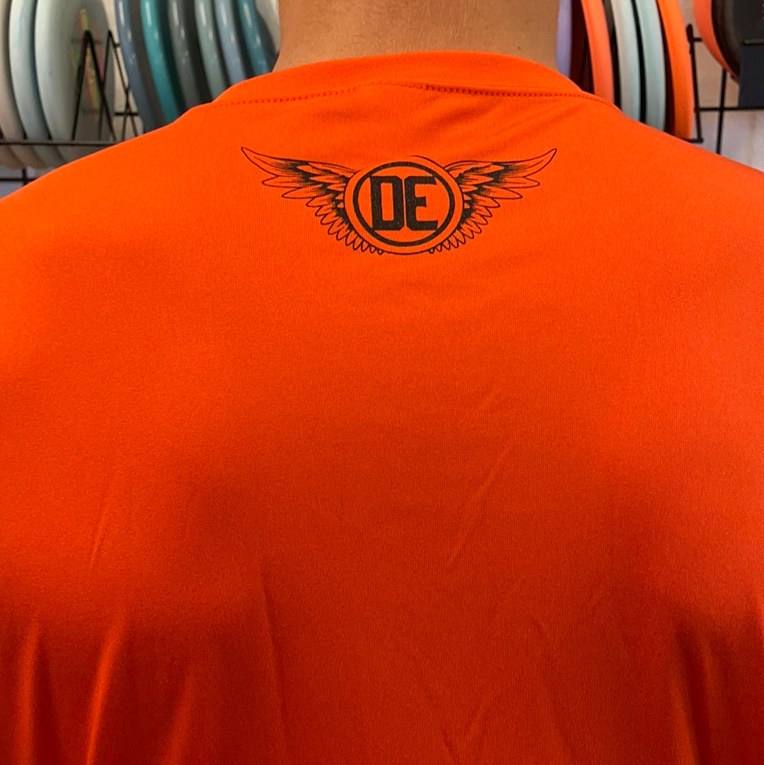 Double Eagle Orange dri fit shirt