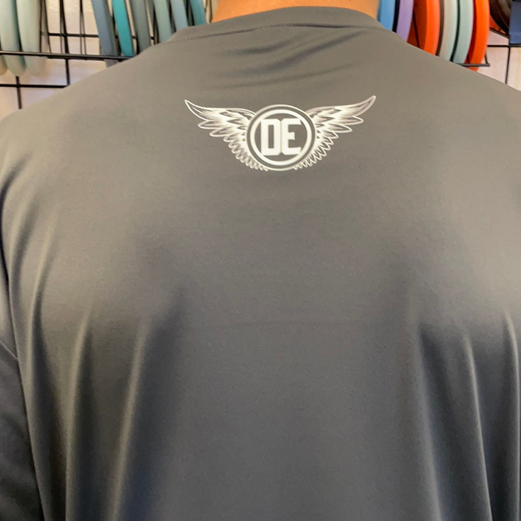 Double Eagle charcoal long sleeve shirt