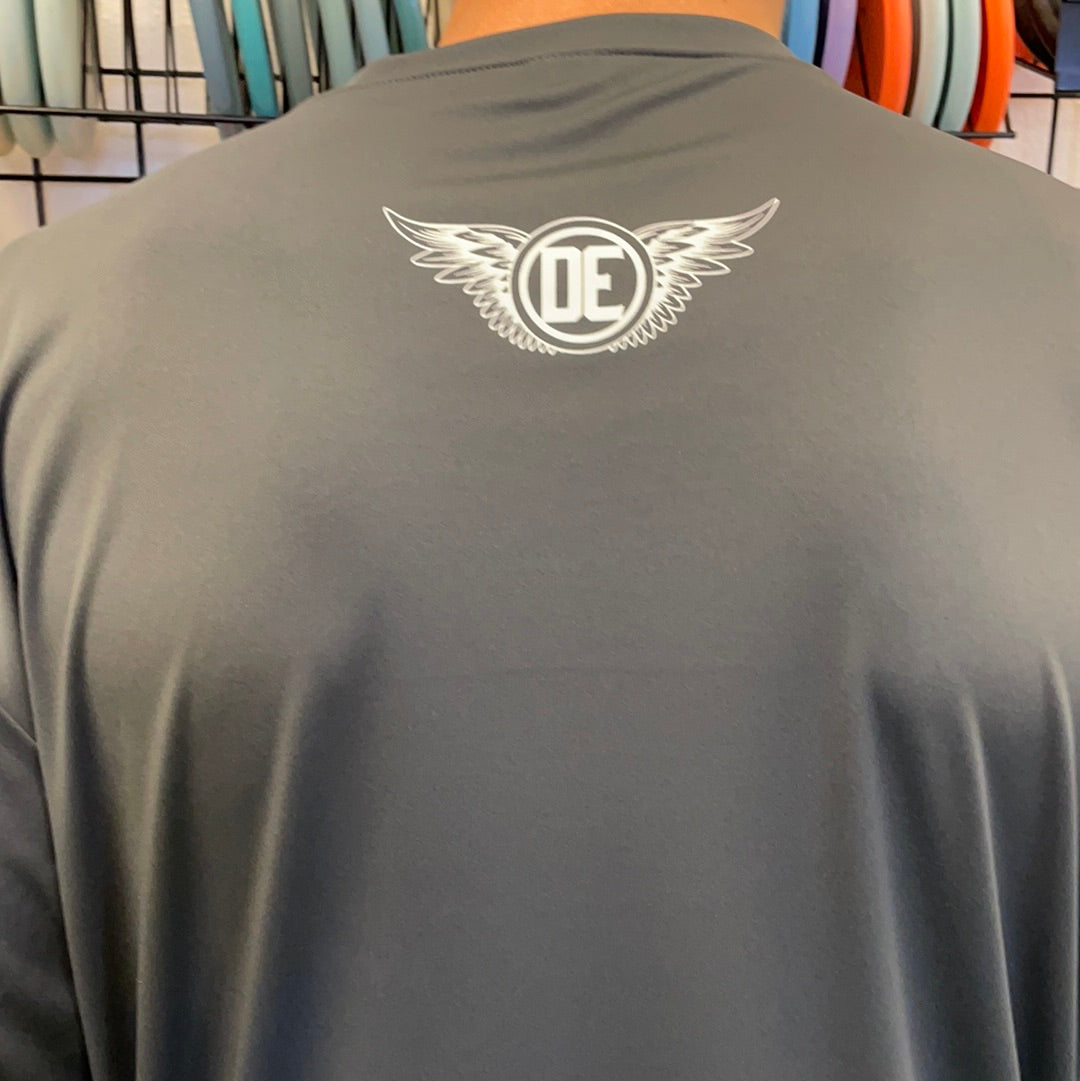 Double Eagle charcoal long sleeve shirt