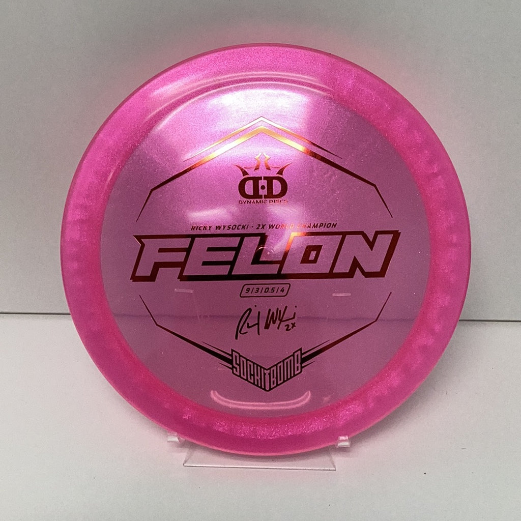 Dynamic Discs Ricky Wysocki Lucid Ice Glimmer Felon