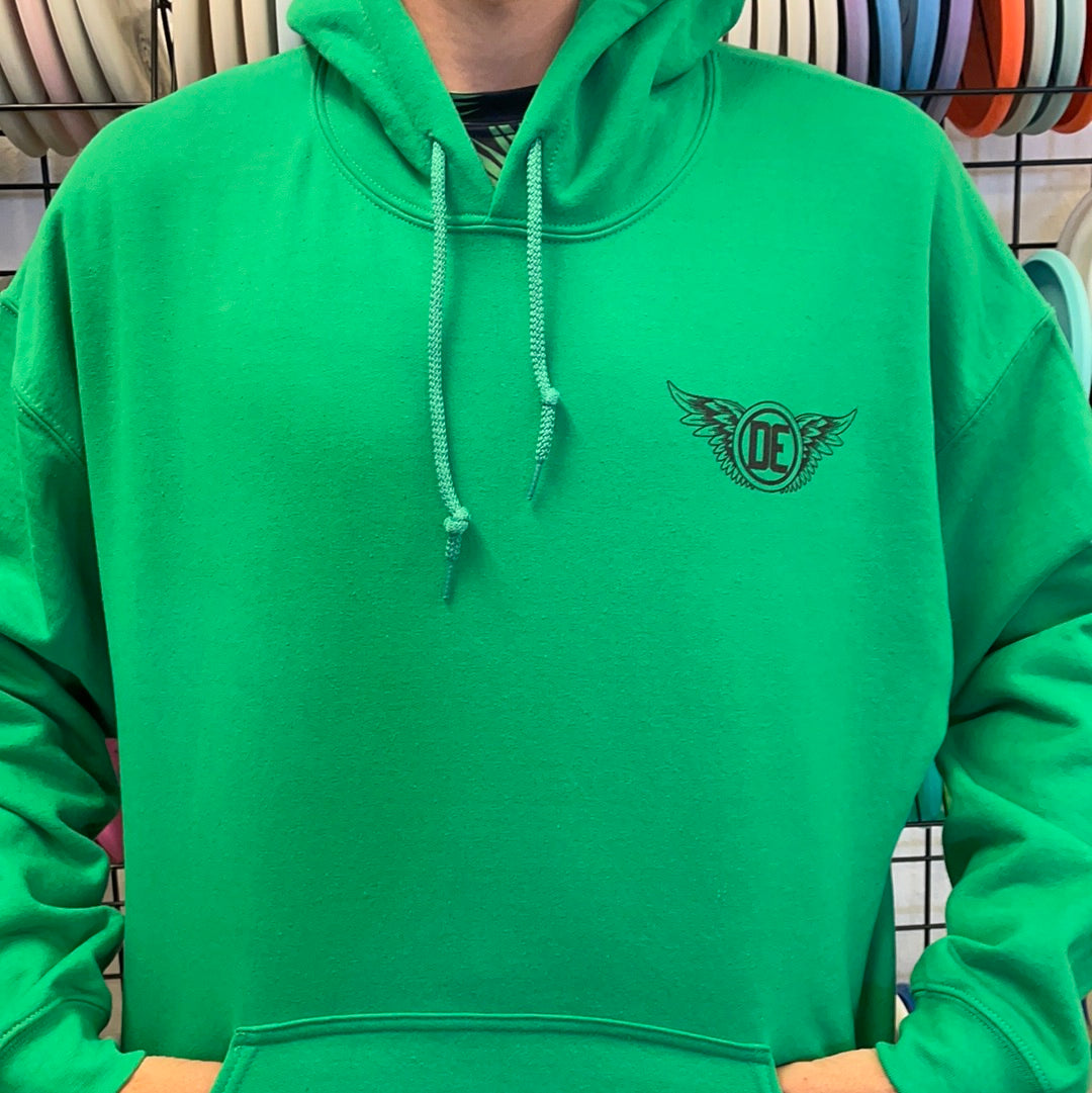 Double eagle green hoodie