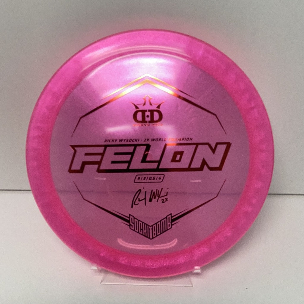 Dynamic Discs Ricky Wysocki Lucid Ice Glimmer Felon