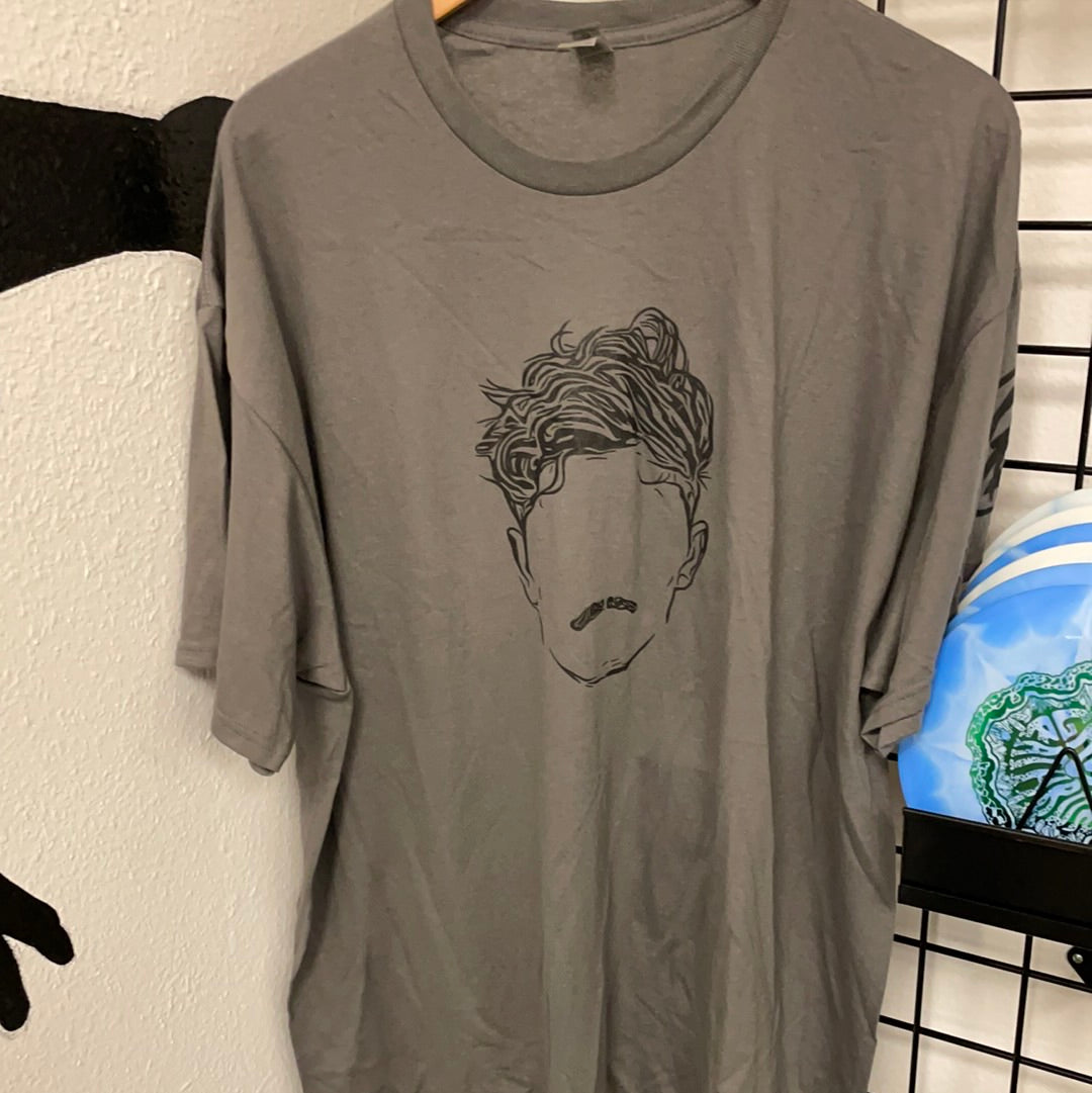 Gavin Rathbun grey face shirt